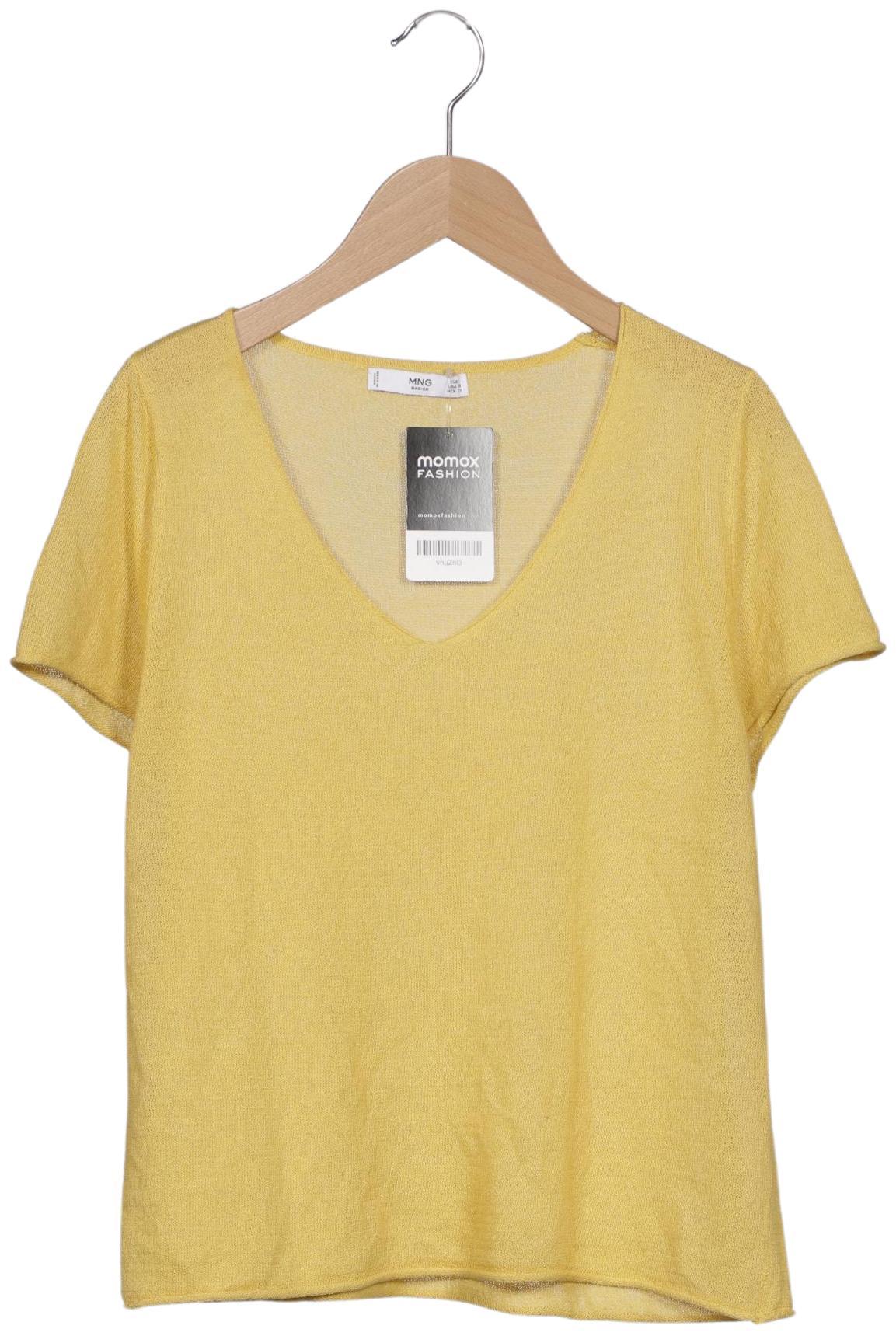 

Mango Damen Pullover, gelb, Gr. 36