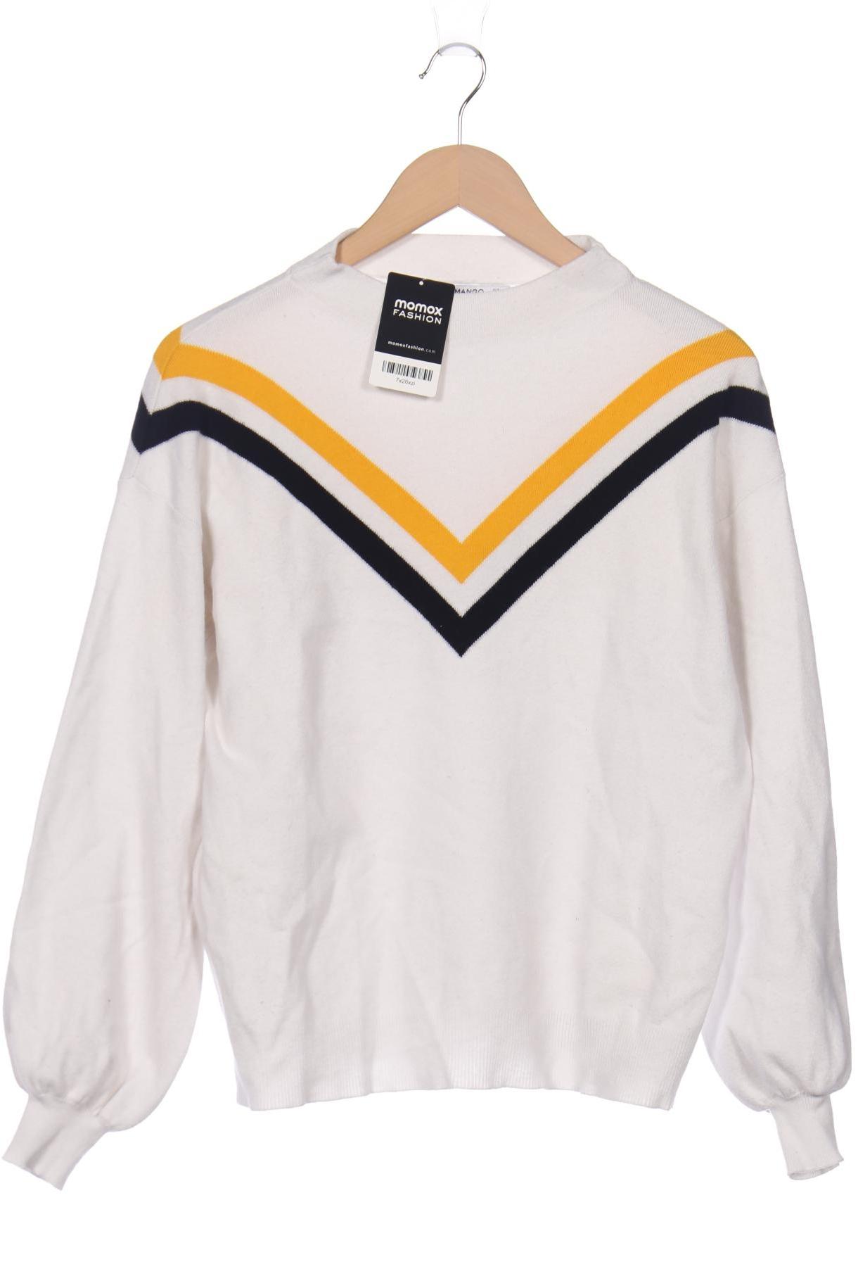 

MANGO Damen Pullover, weiß