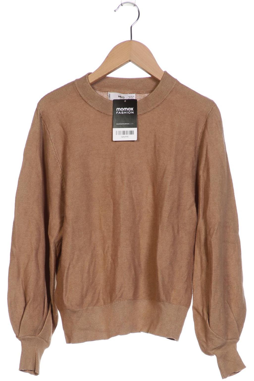 

Mango Damen Pullover, beige, Gr. 34