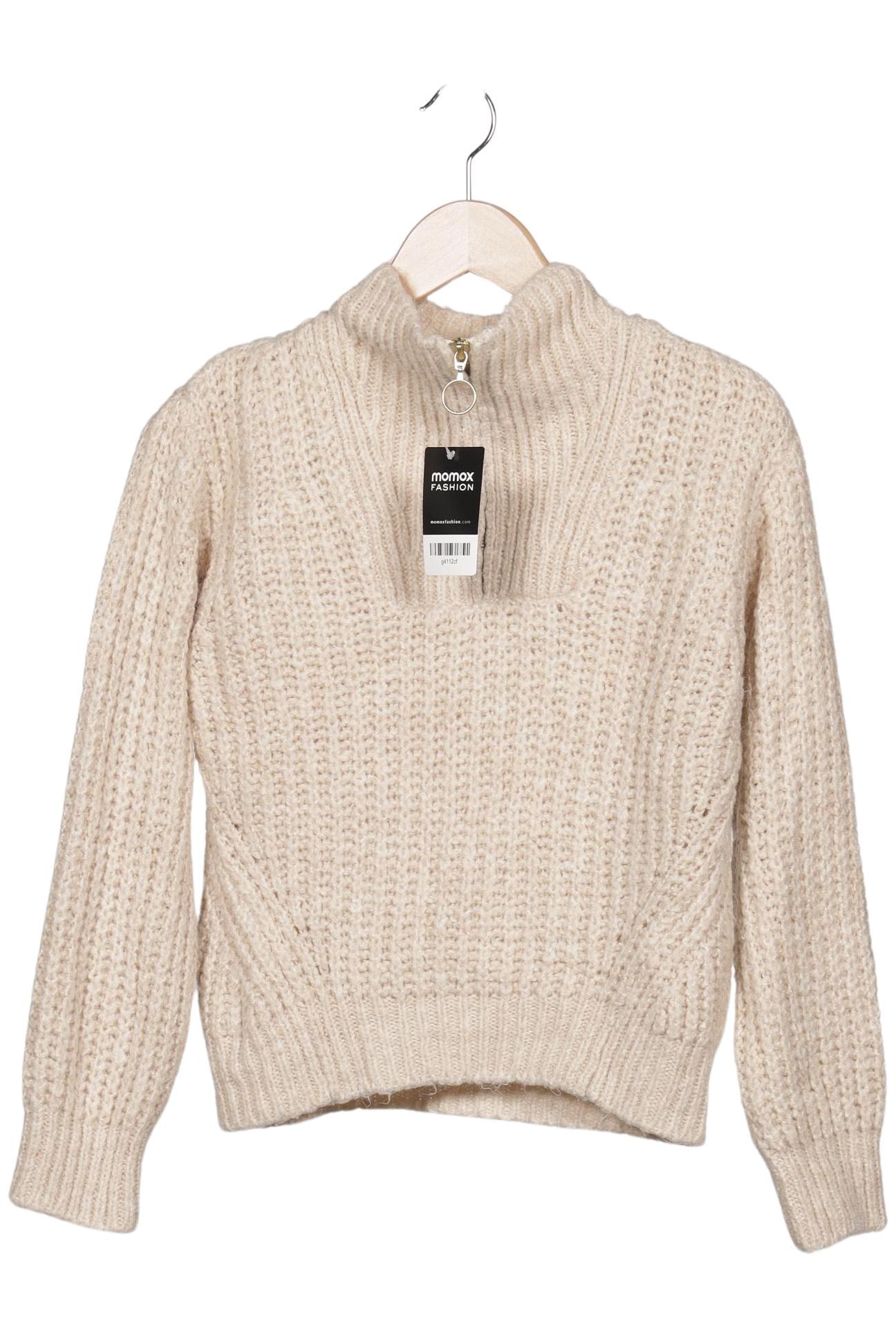 

Mango Damen Pullover, beige, Gr. 34