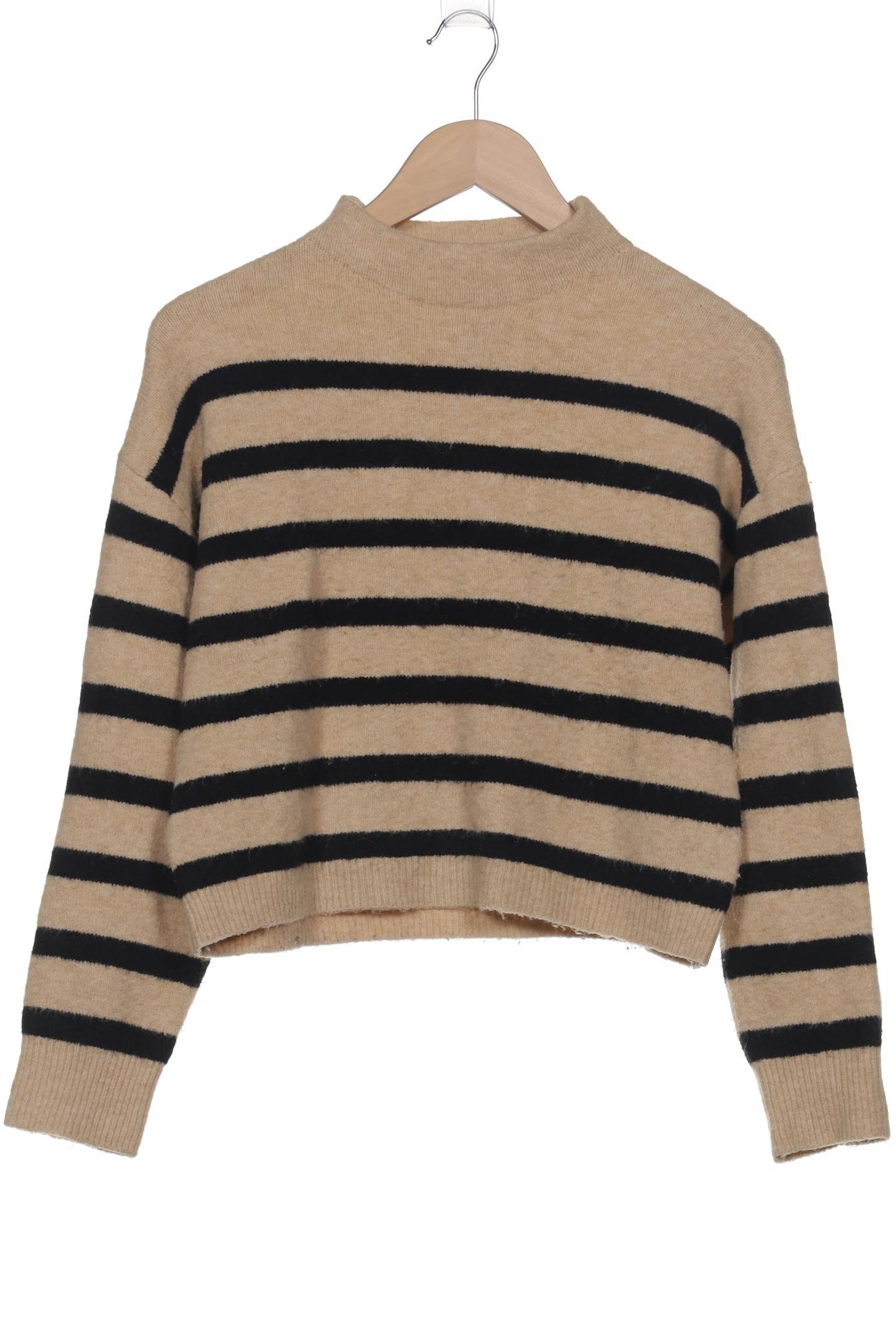 

Mango Damen Pullover, beige, Gr. 34