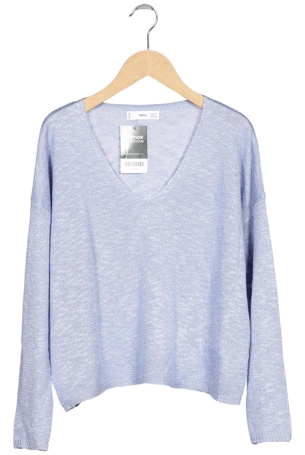 

Mango Damen Pullover, hellblau, Gr. 34