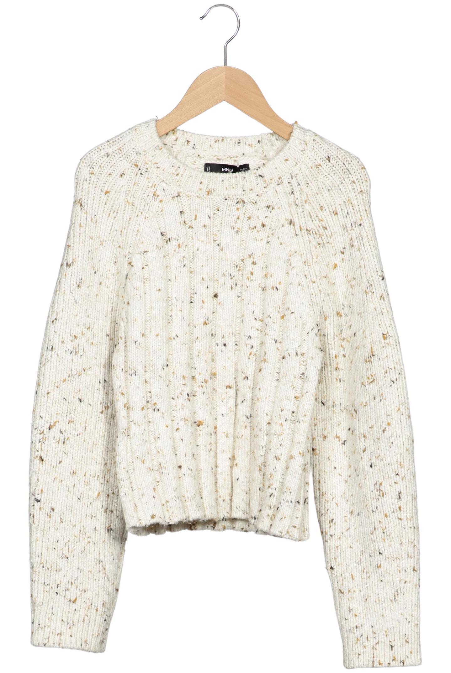 

Mango Damen Pullover, cremeweiß, Gr. 38