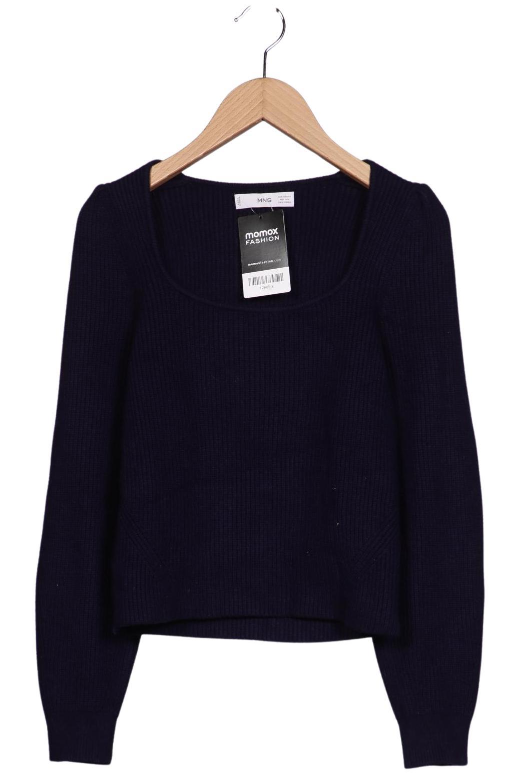 

Mango Damen Pullover, marineblau, Gr. 34