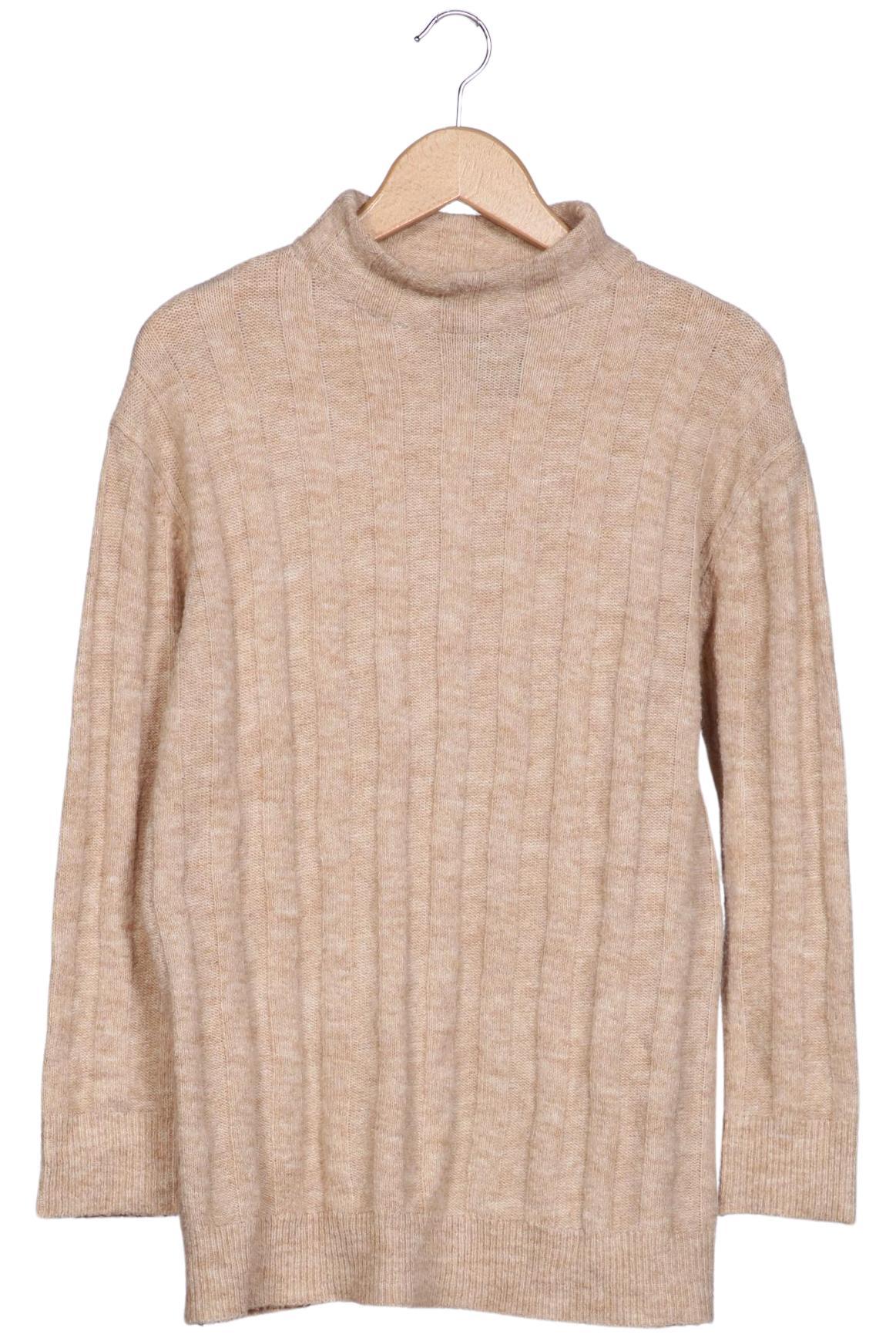 

Mango Damen Pullover, beige, Gr. 36