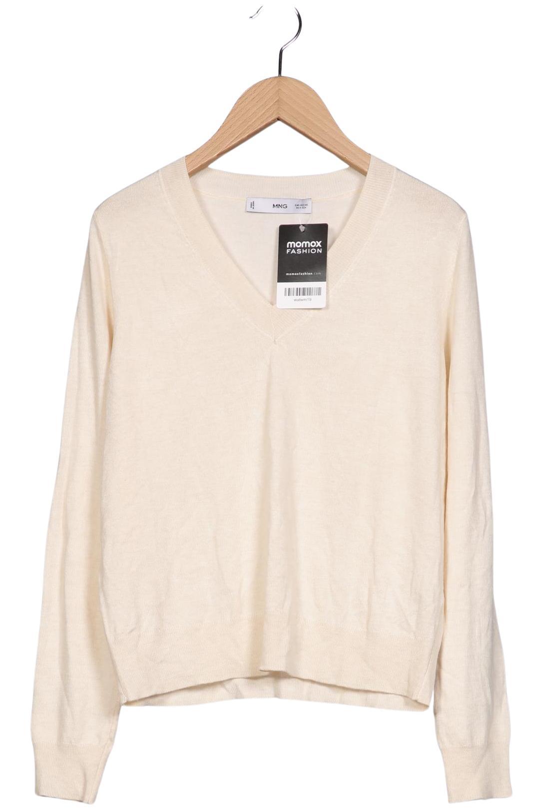 

Mango Damen Pullover, cremeweiß, Gr. 34