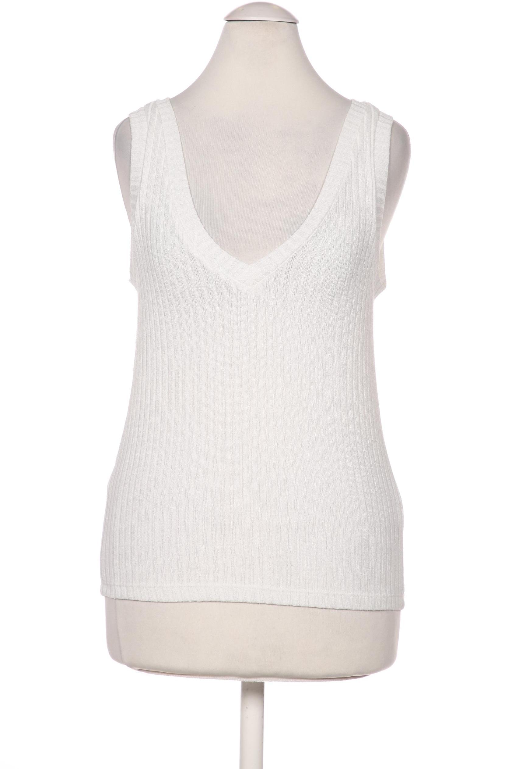 

Mango Damen Pullover, weiß, Gr. 34