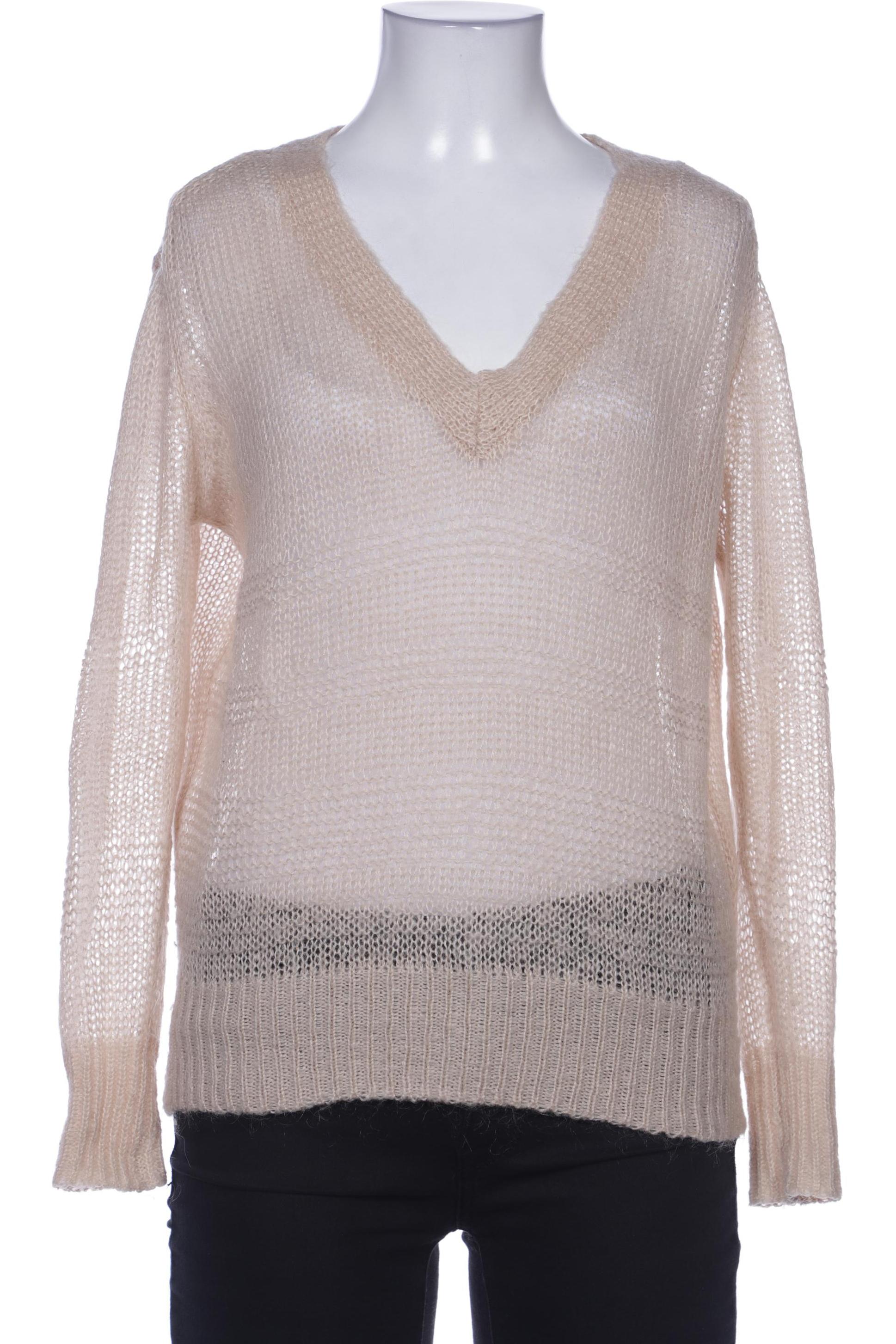 

Mango Damen Pullover, beige, Gr. 36