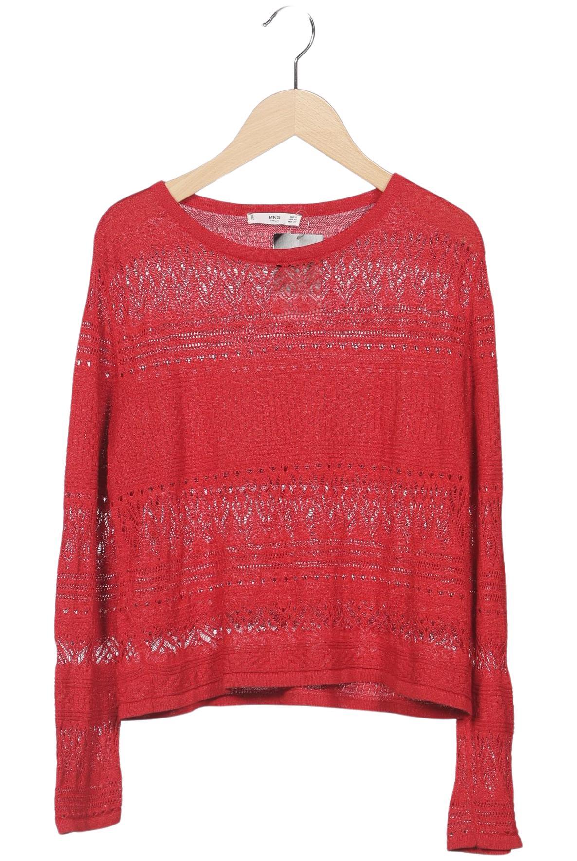 

Mango Damen Pullover, rot, Gr. 36