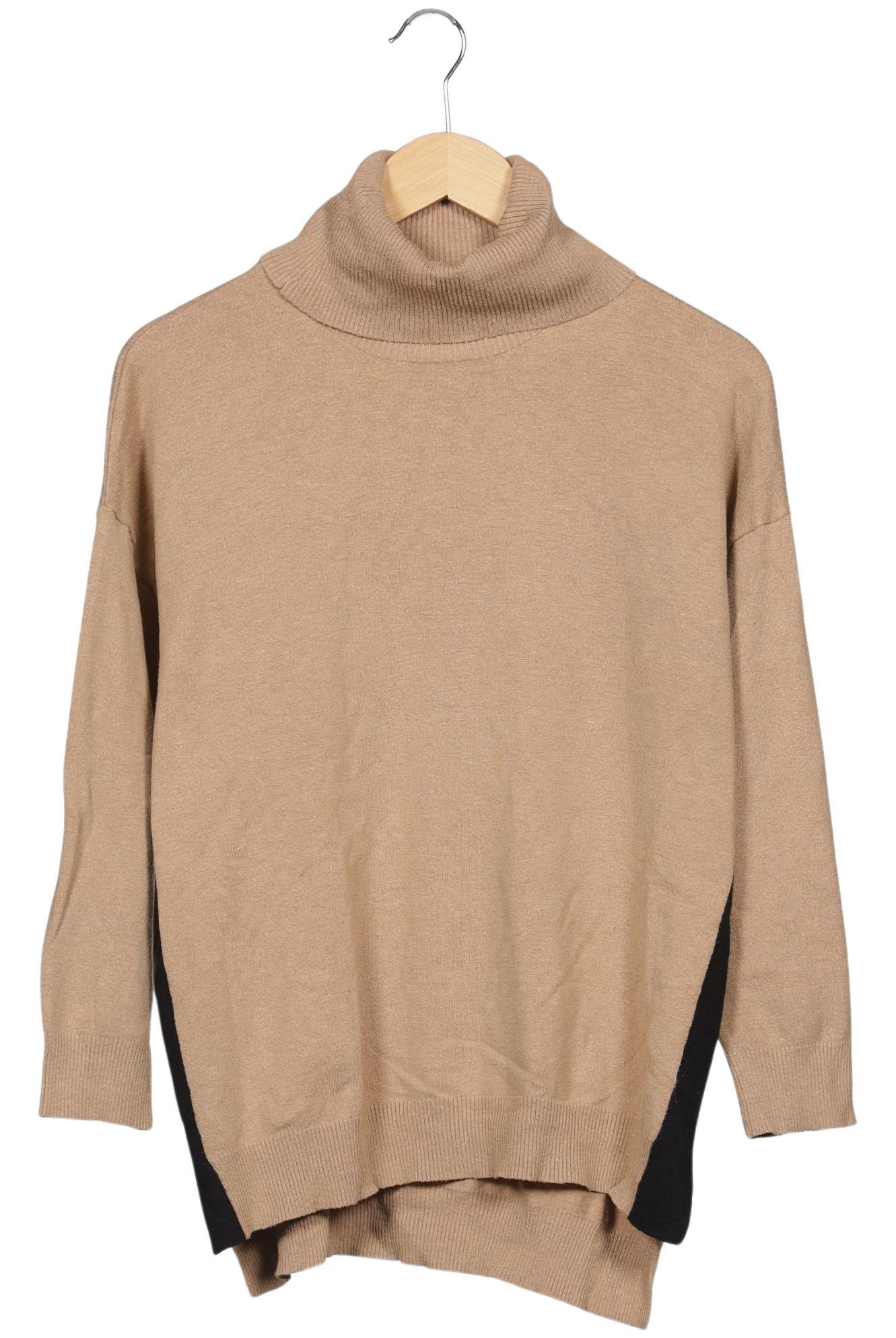 

Mango Damen Pullover, beige, Gr. 36