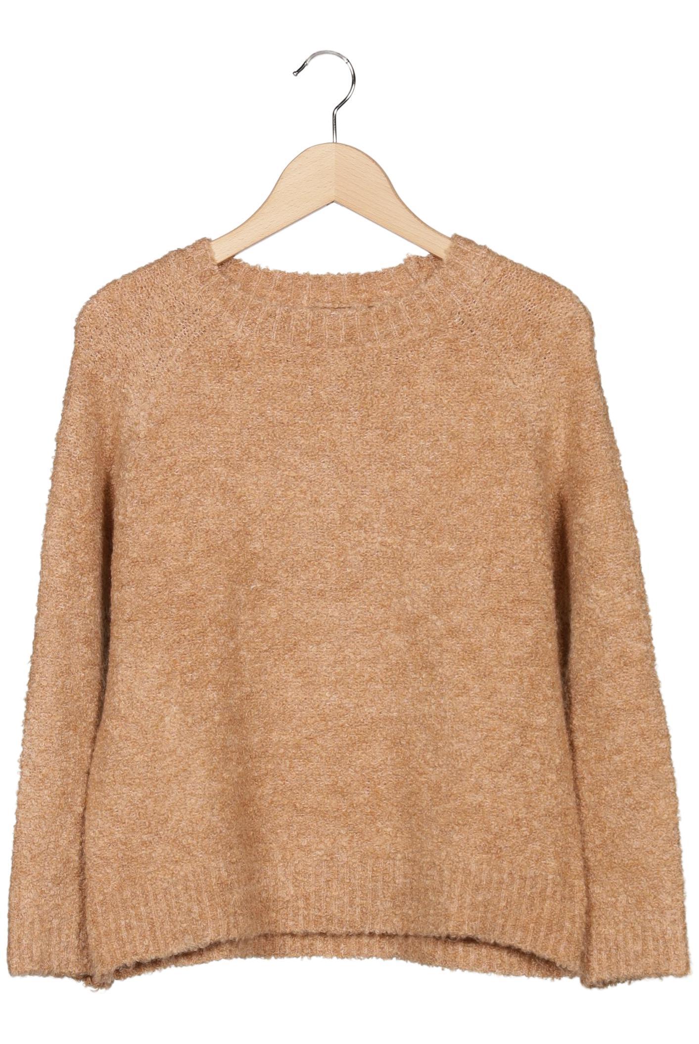 

Mango Damen Pullover, beige, Gr. 38