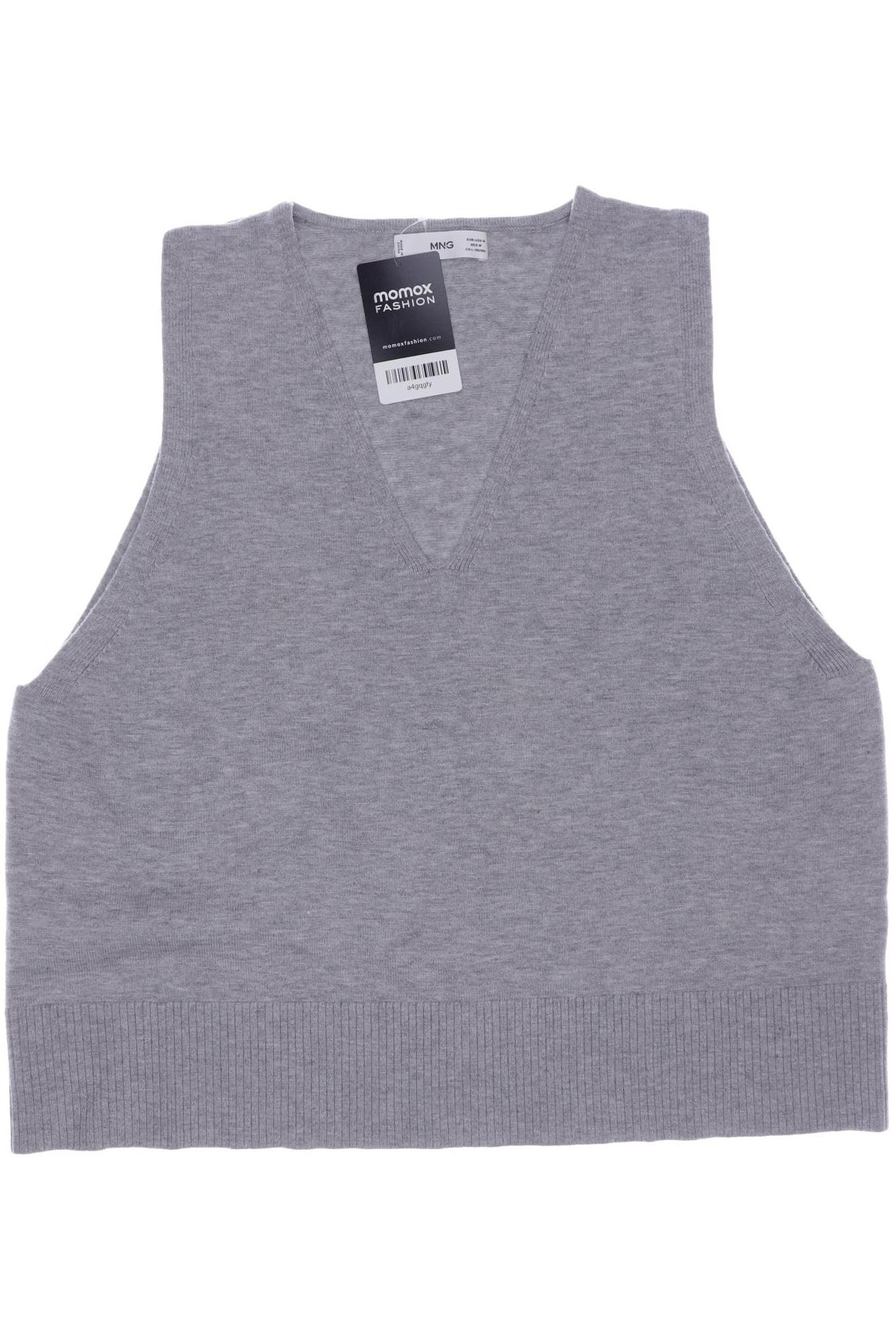 

Mango Damen Pullover, grau, Gr. 38