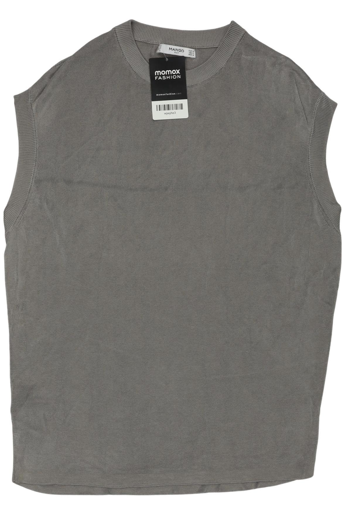

Mango Damen Pullover, grau, Gr. 38