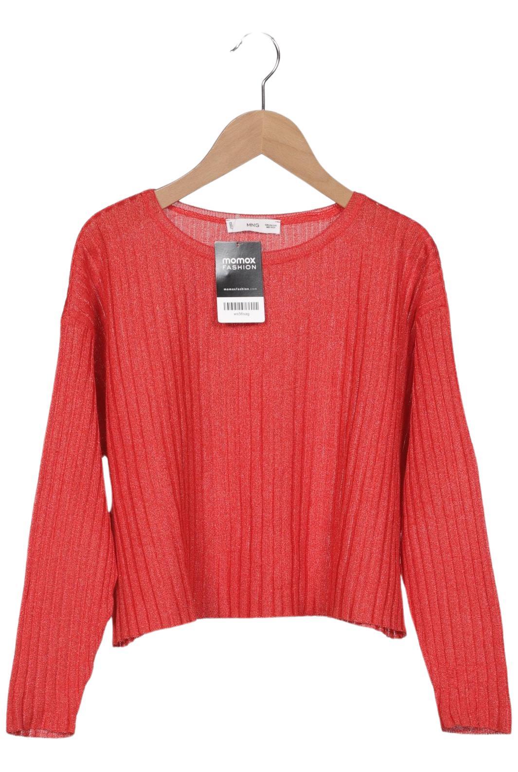 

Mango Damen Pullover, rot, Gr. 32