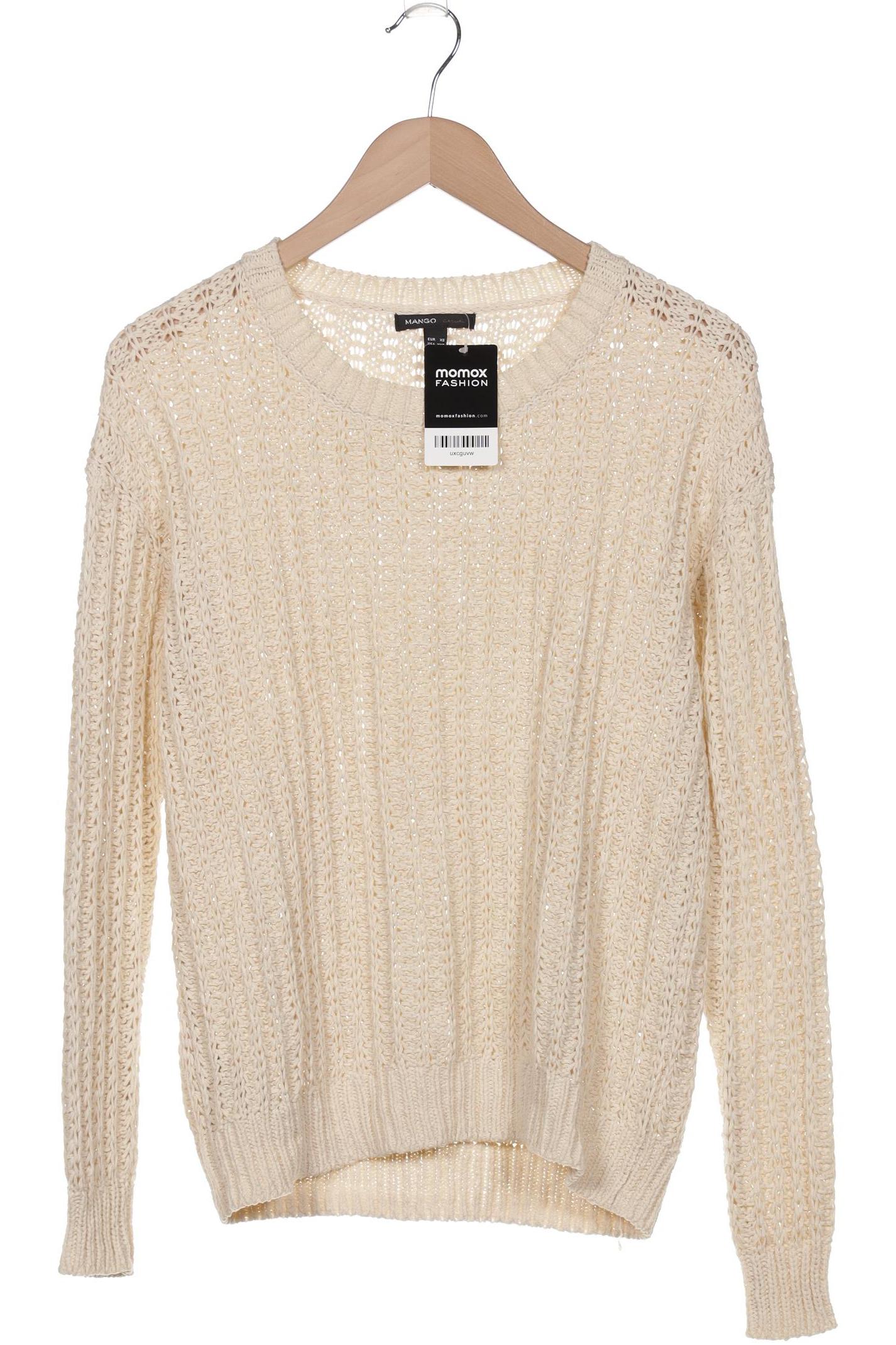 

Mango Damen Pullover, cremeweiß, Gr. 34