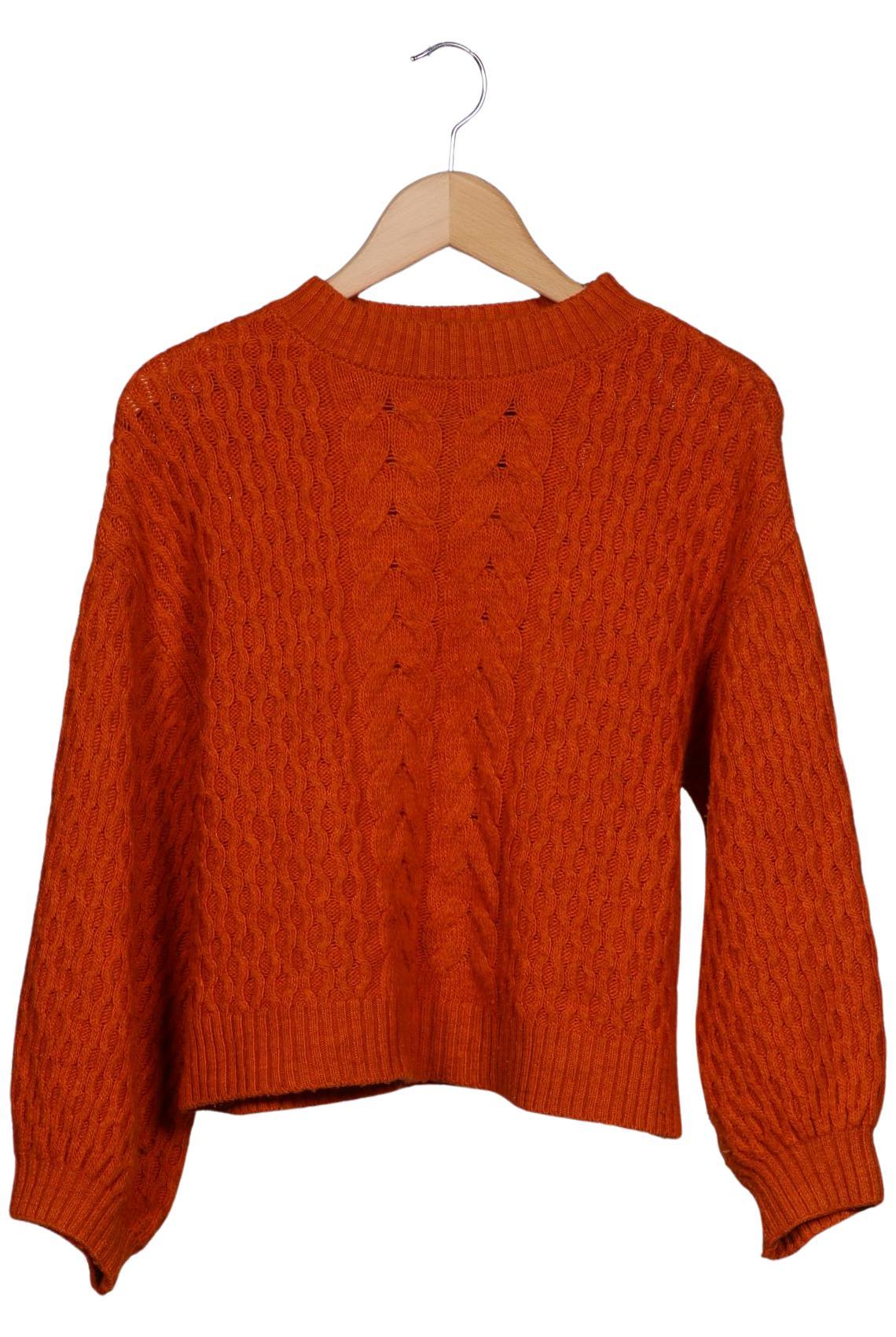 

Mango Damen Pullover, orange, Gr. 36