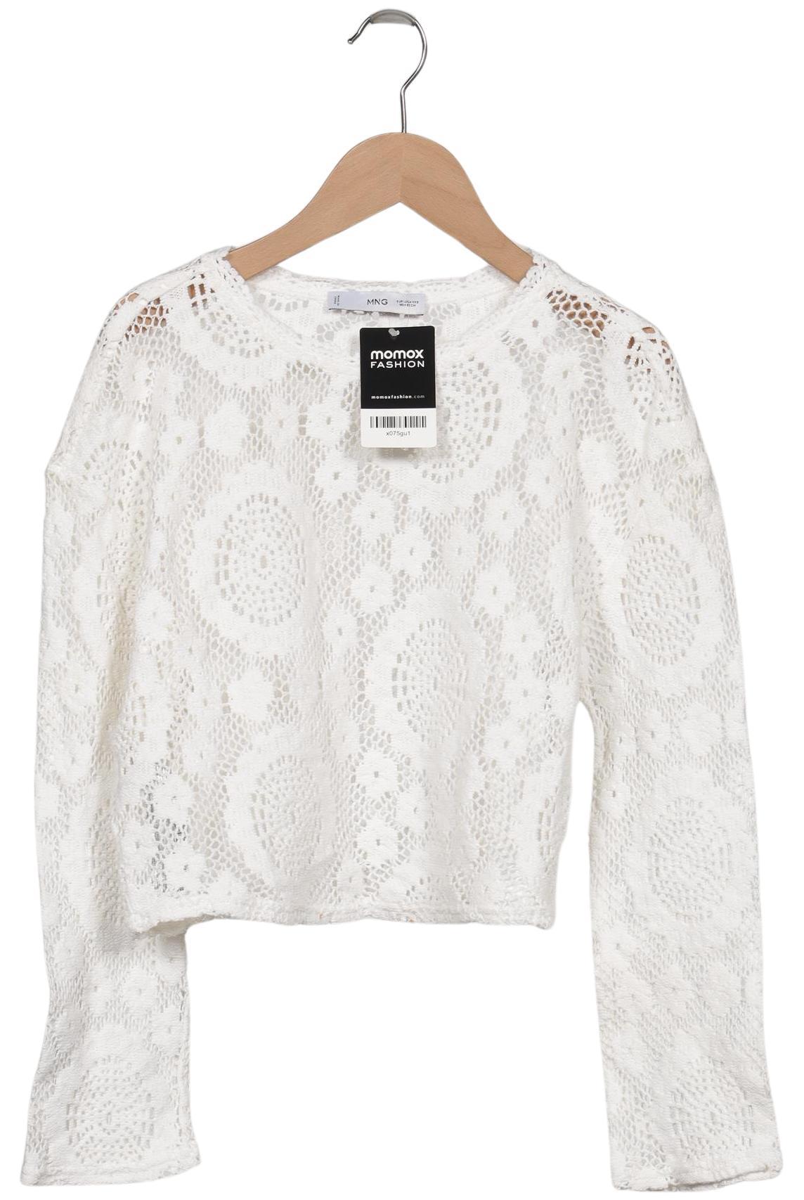 

Mango Damen Pullover, cremeweiß, Gr. 32