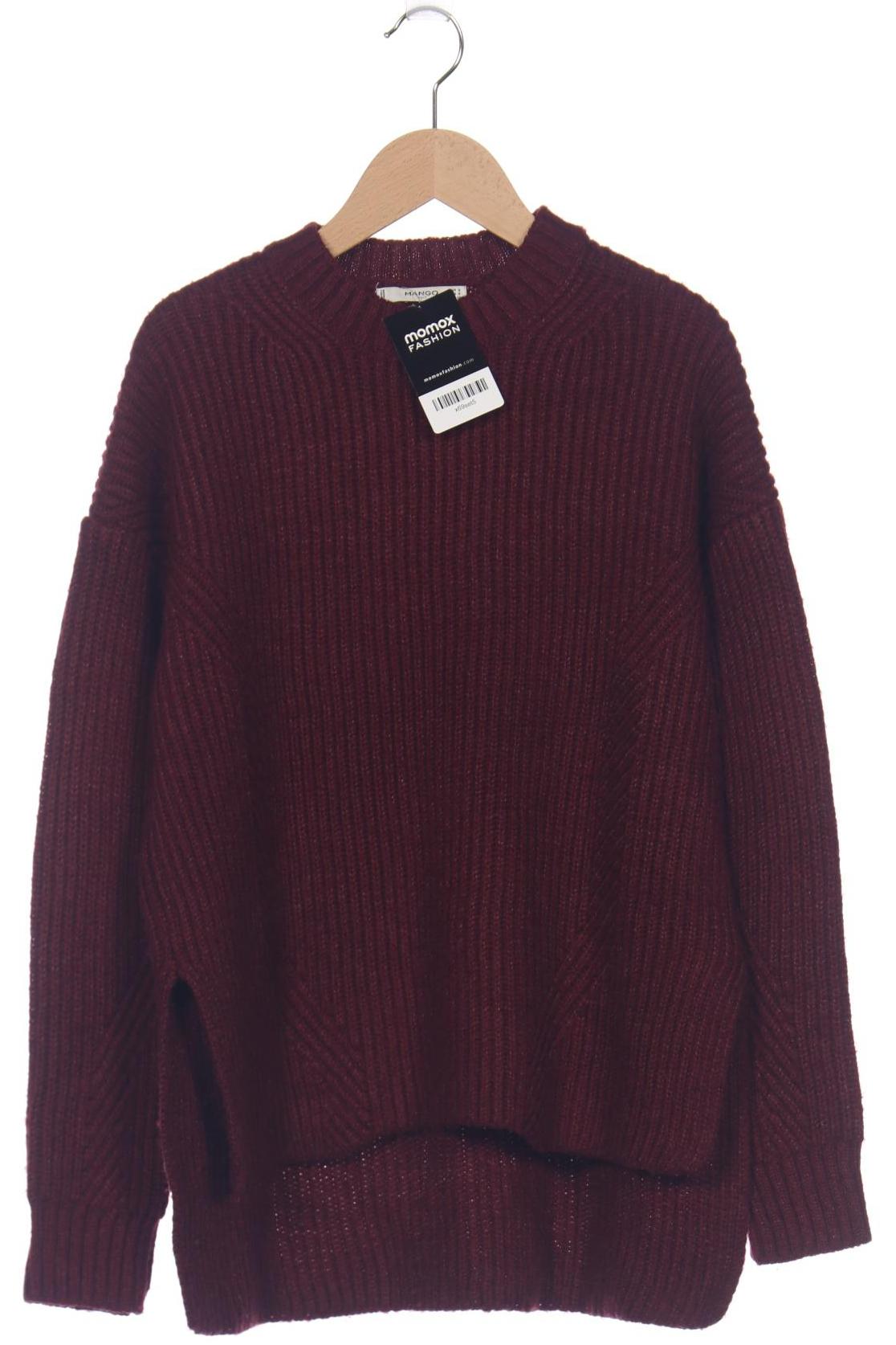 

Mango Damen Pullover, bordeaux, Gr. 36