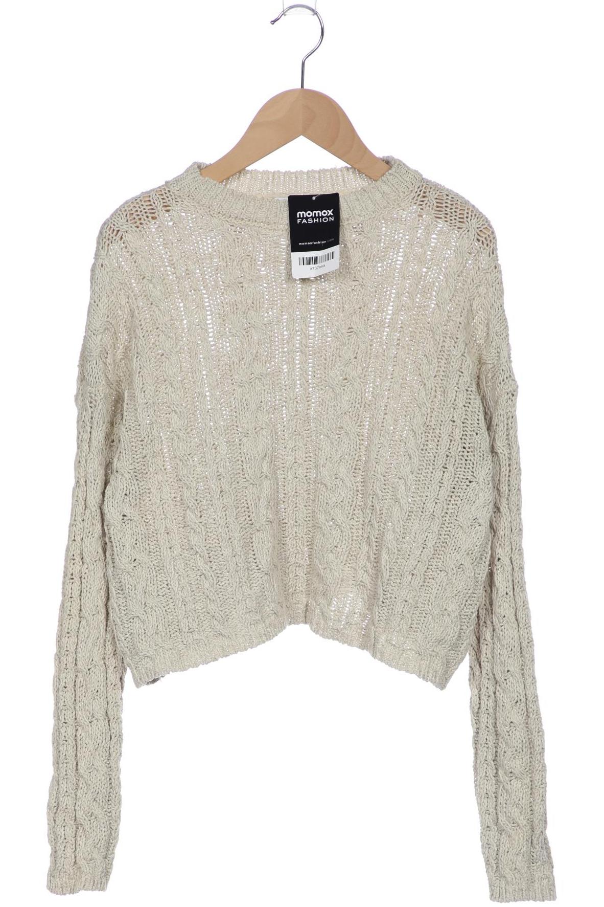 

Mango Damen Pullover, beige, Gr. 36