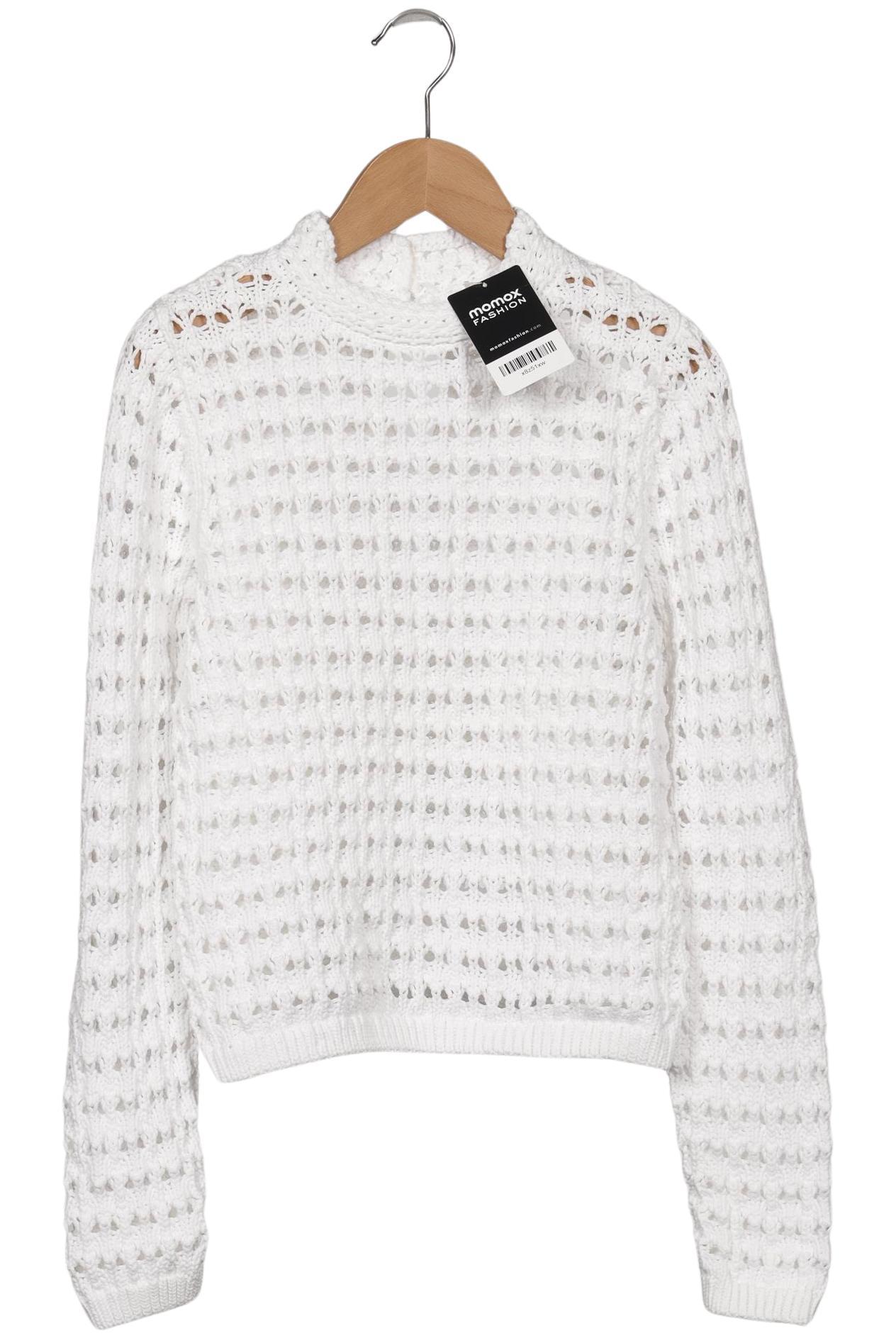 

Mango Damen Pullover, weiß, Gr. 34