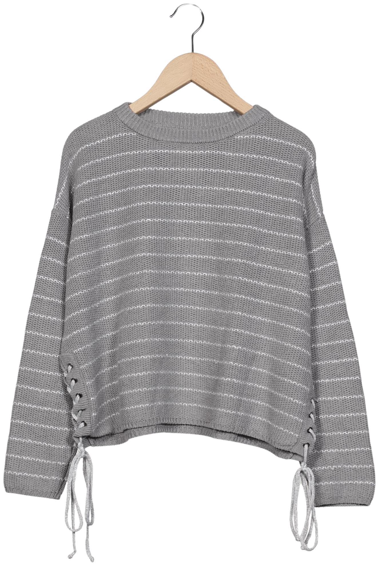 

Mango Damen Pullover, grau, Gr. 38