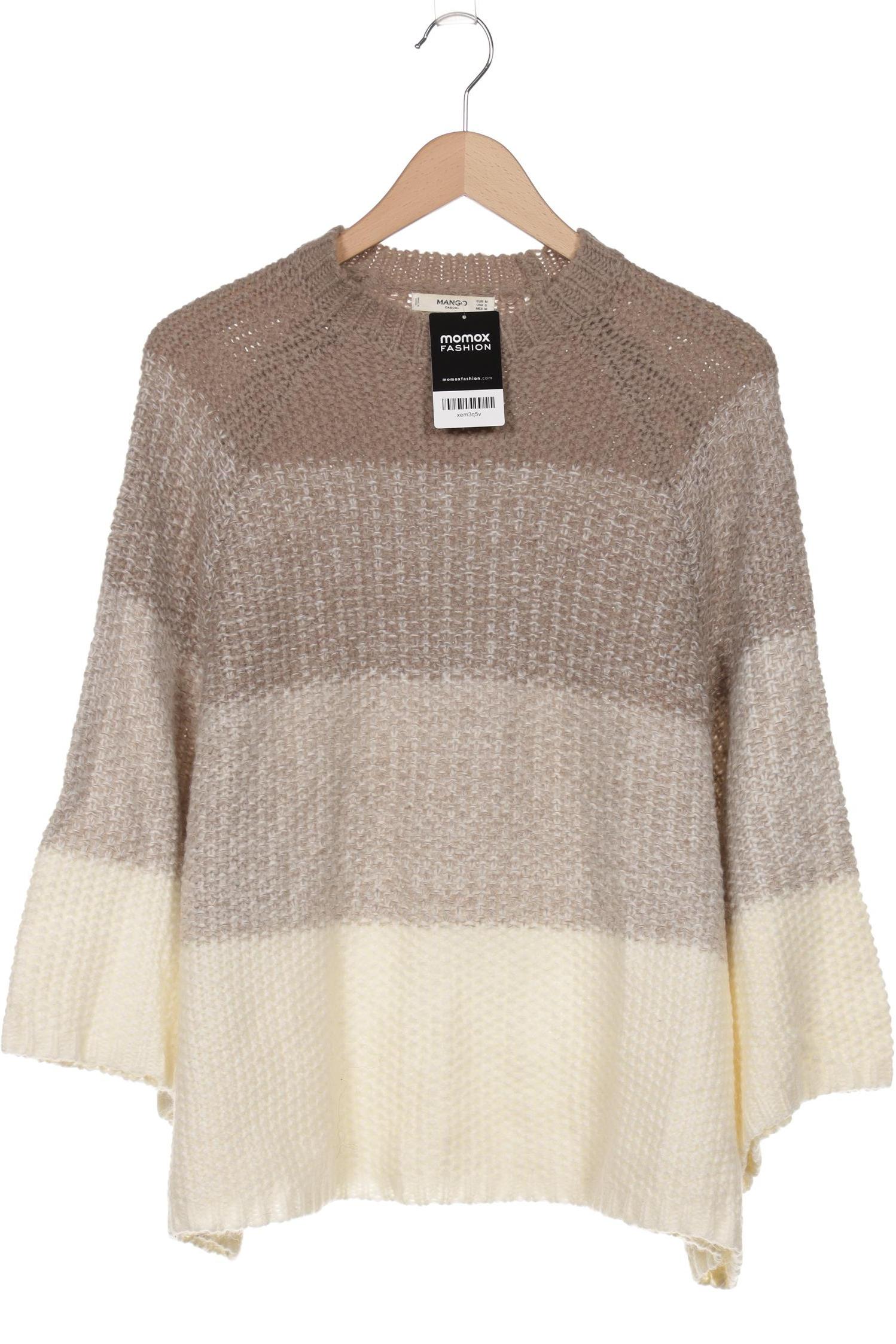 

Mango Damen Pullover, beige, Gr. 38