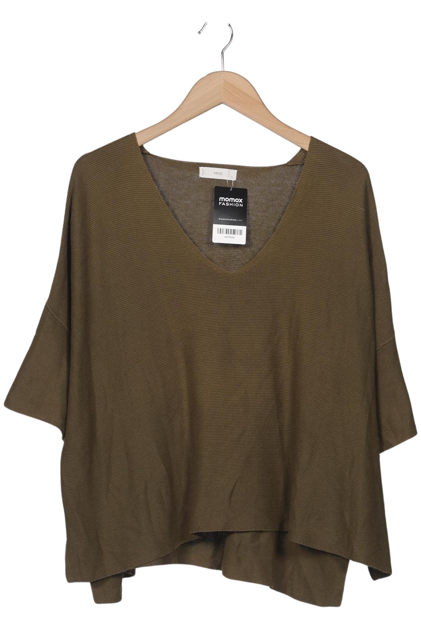 

Mango Damen Pullover, grün, Gr. 38