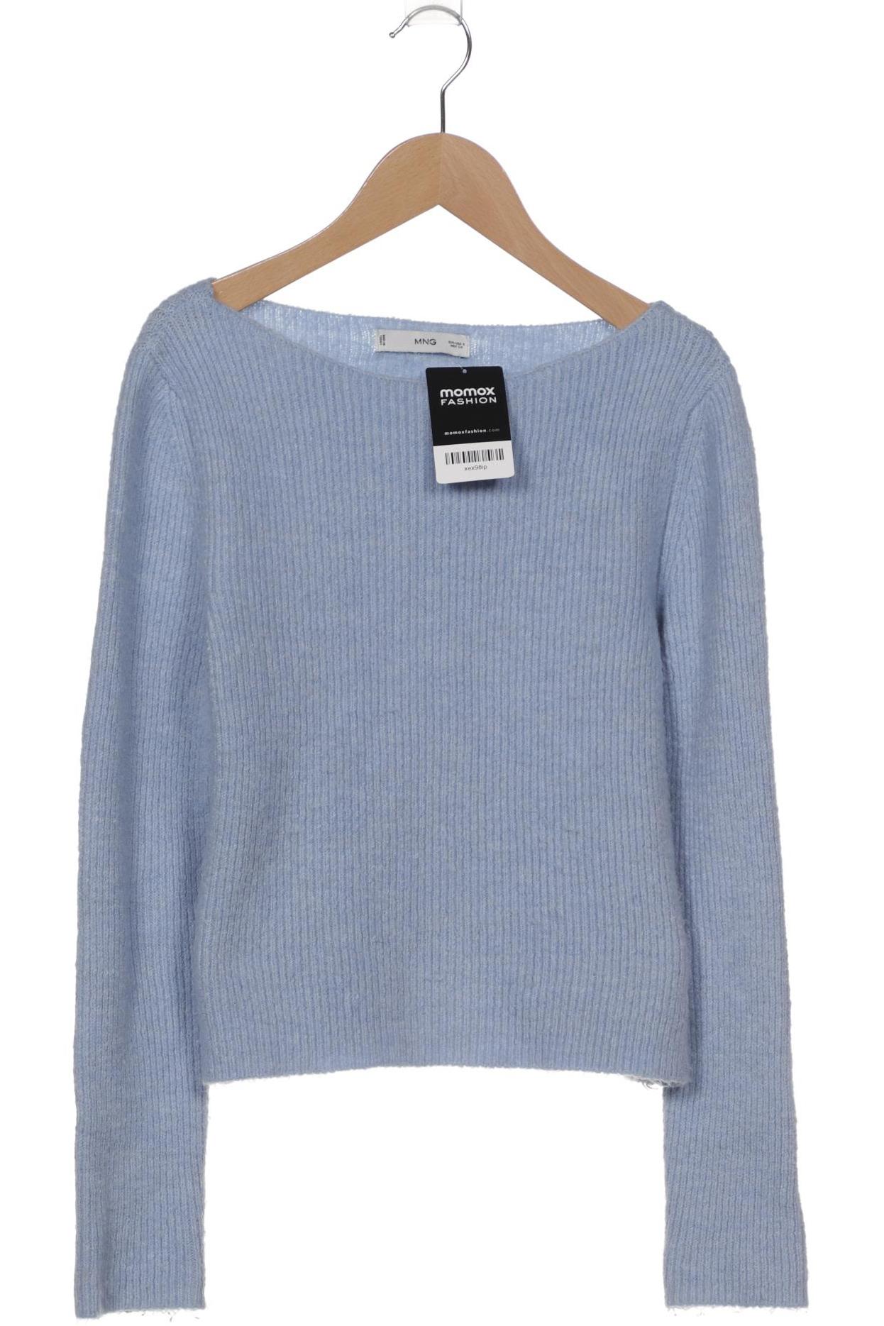 

Mango Damen Pullover, hellblau, Gr. 36