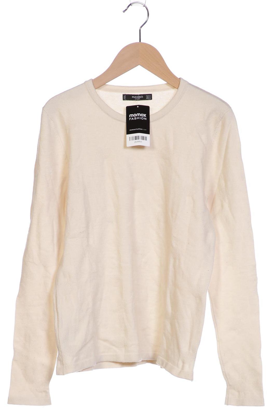 

Mango Damen Pullover, cremeweiß, Gr. 38