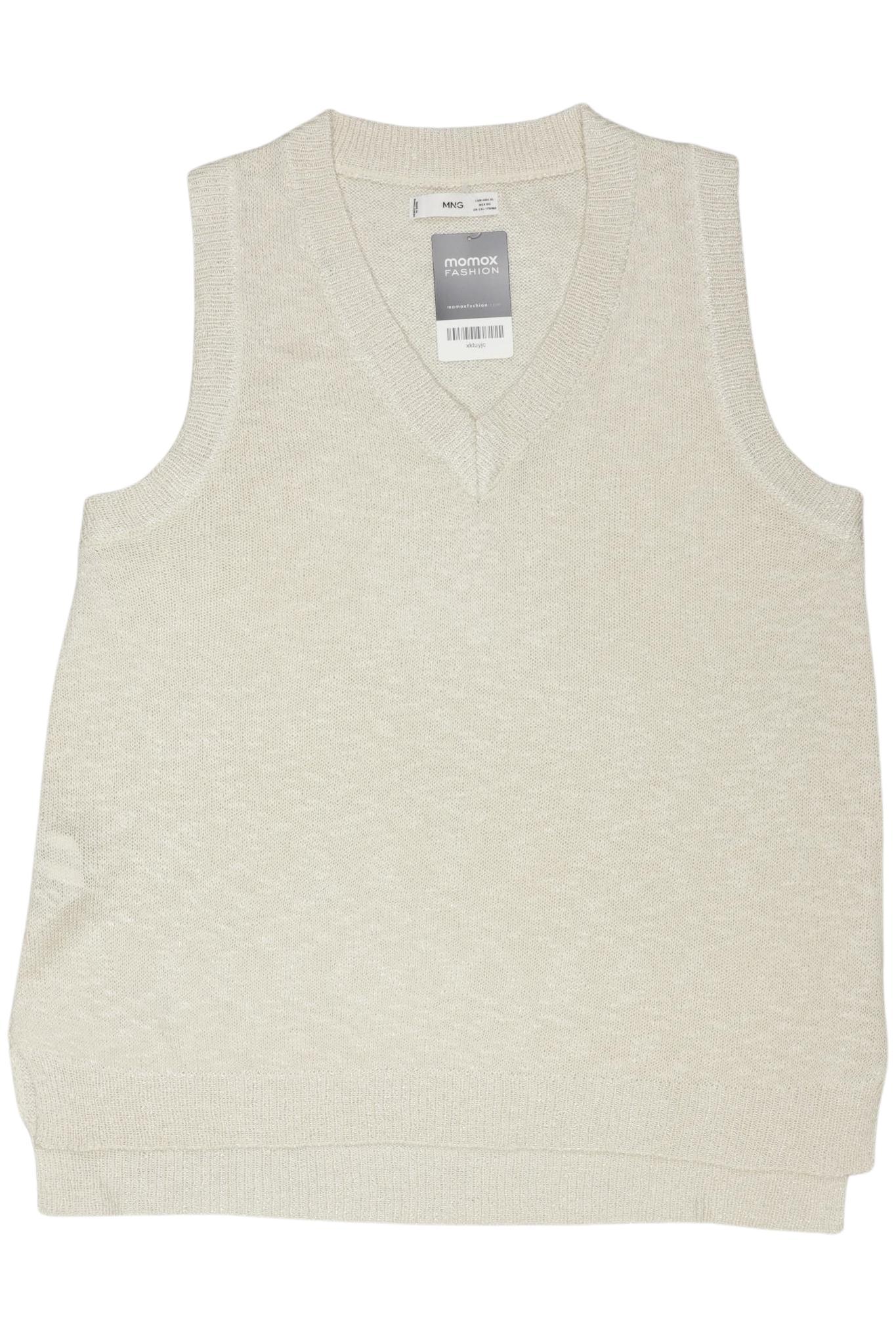 

Mango Damen Pullover, beige, Gr. 44