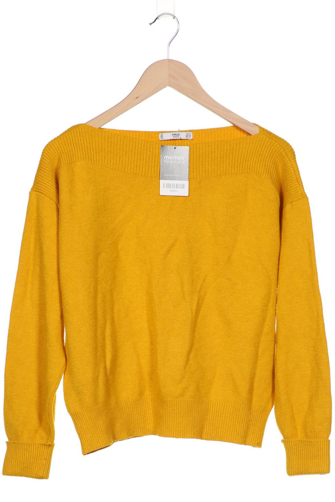 

MANGO Damen Pullover, gelb