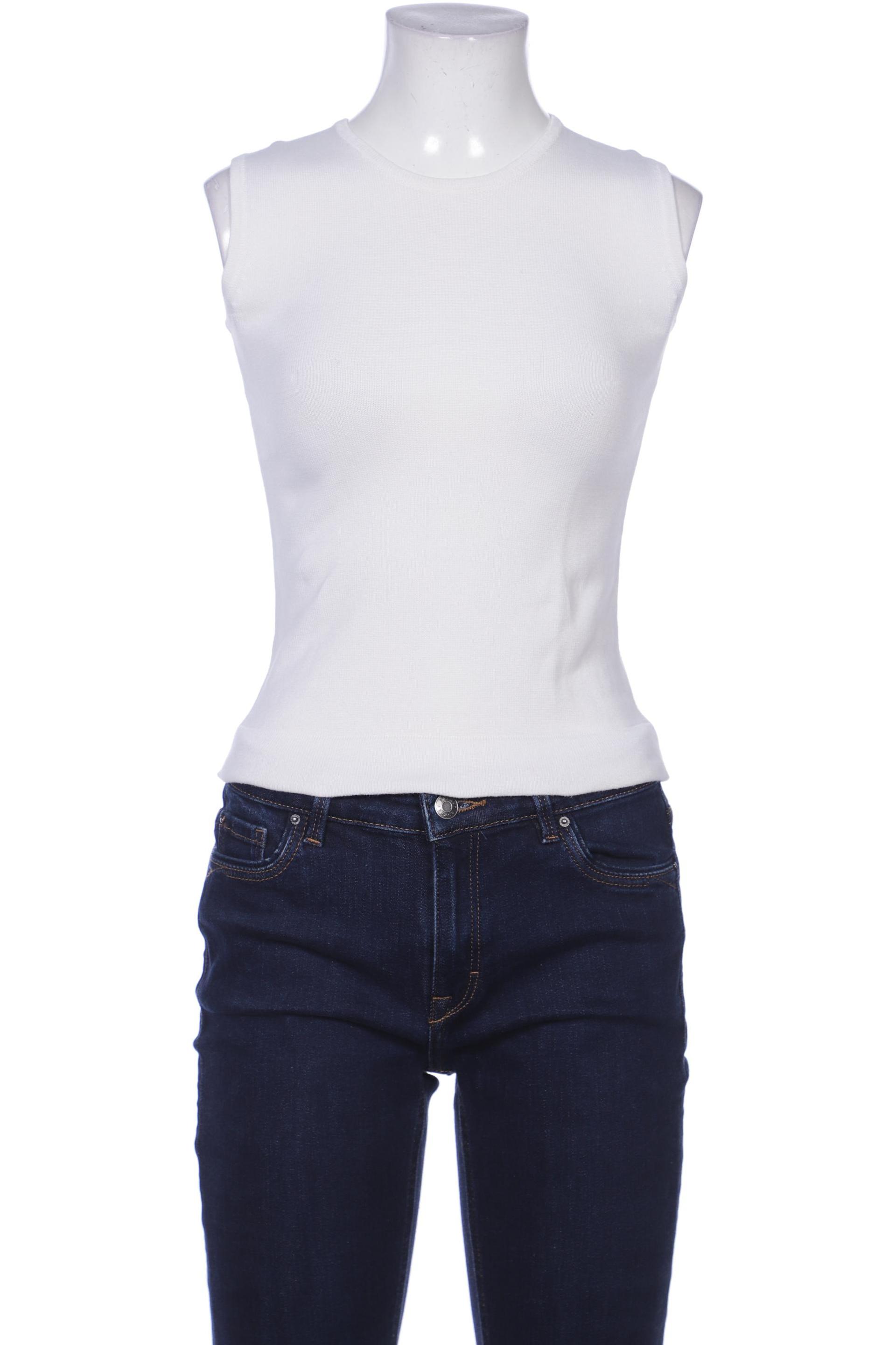

Mango Damen Pullover, weiß, Gr. 34