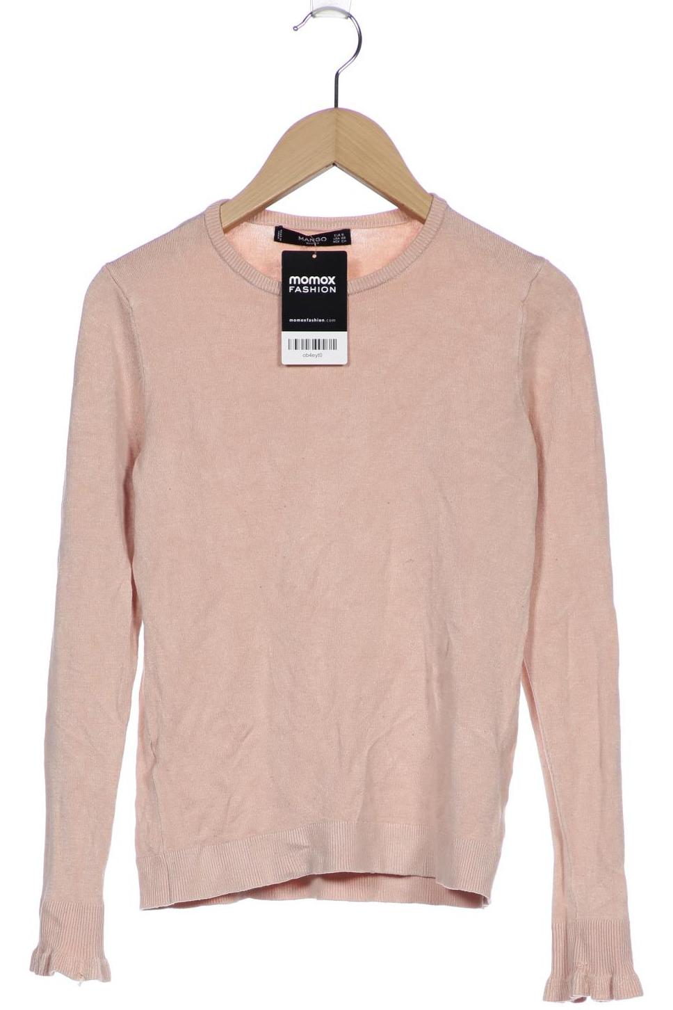 

Mango Damen Pullover, beige, Gr. 36