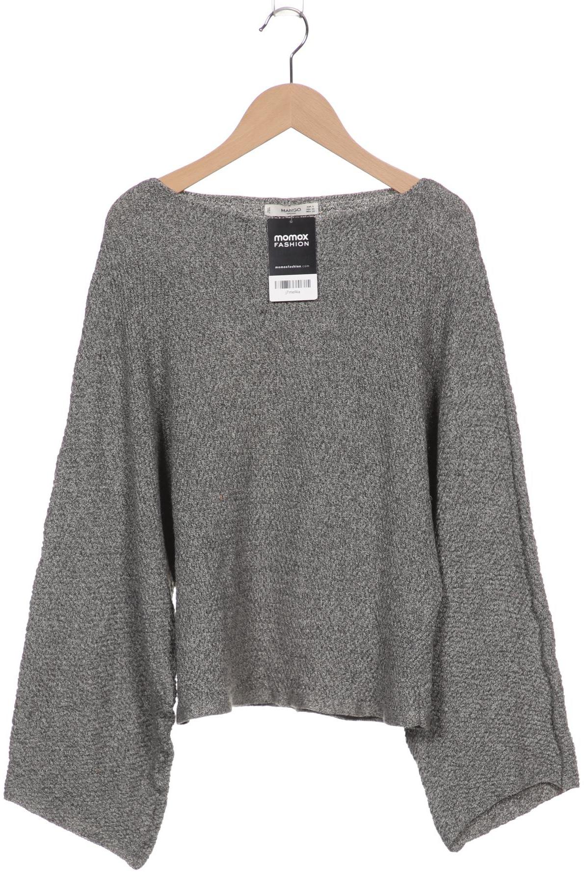 

Mango Damen Pullover, grau, Gr. 36