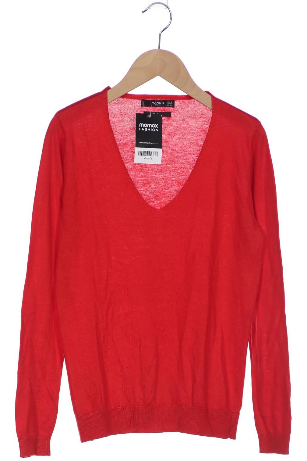 

Mango Damen Pullover, rot, Gr. 36