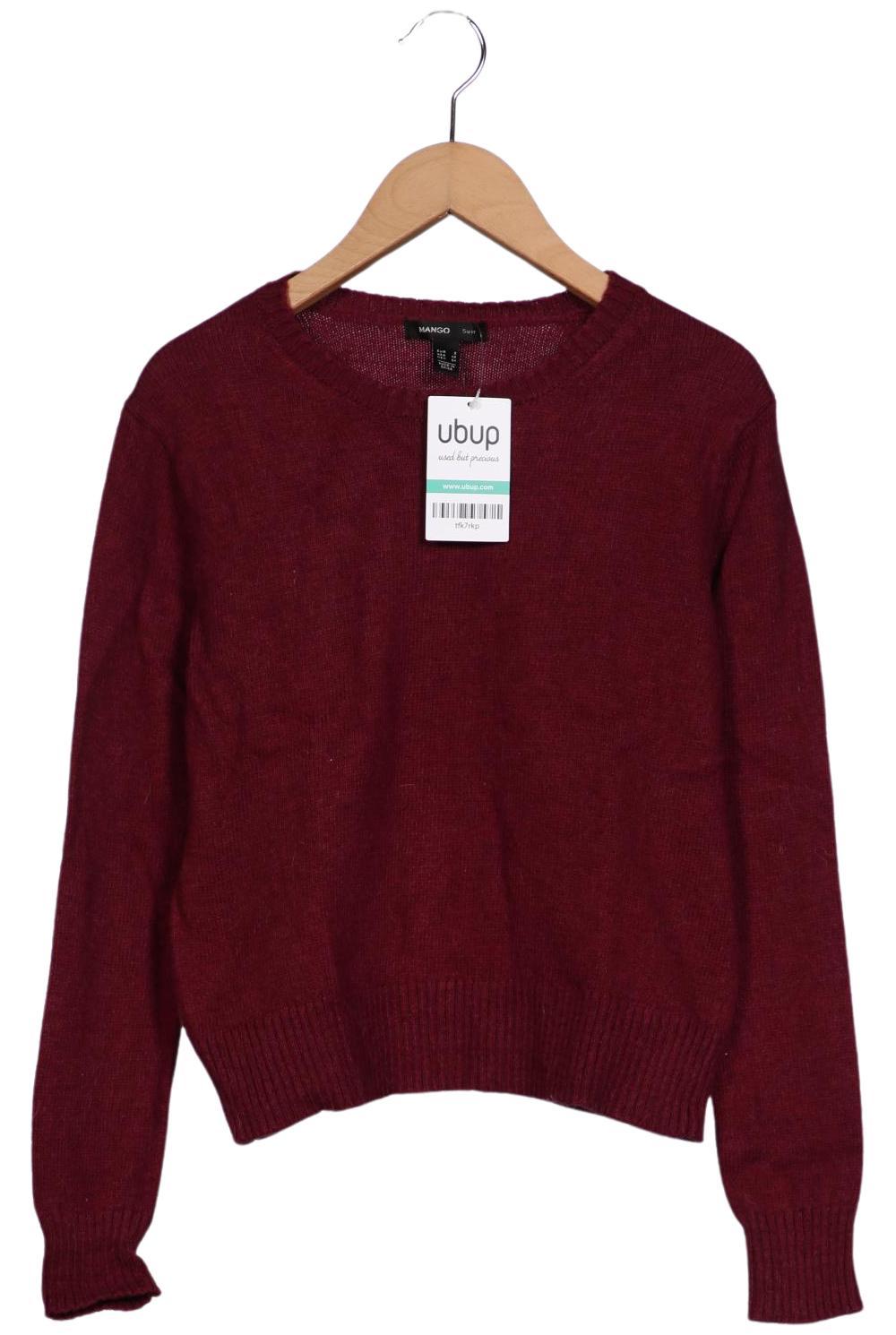 

Mango Damen Pullover, bordeaux, Gr. 36