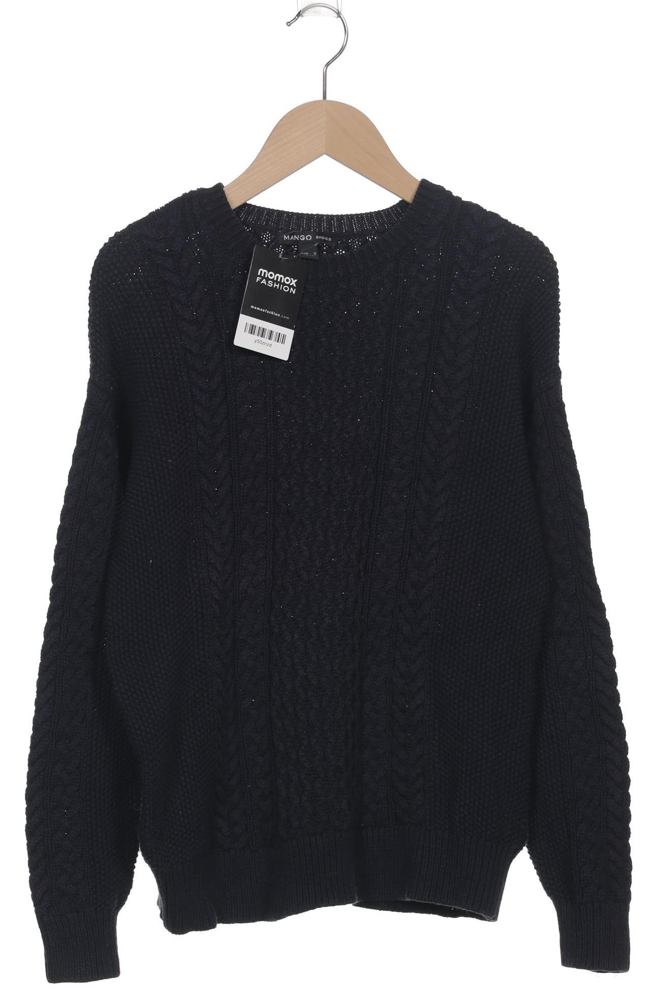 

Mango Damen Pullover, marineblau, Gr. 38