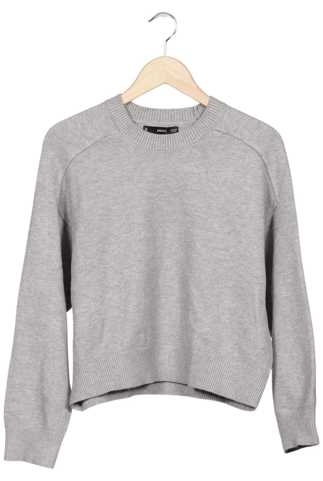 

Mango Damen Pullover, grau, Gr. 38