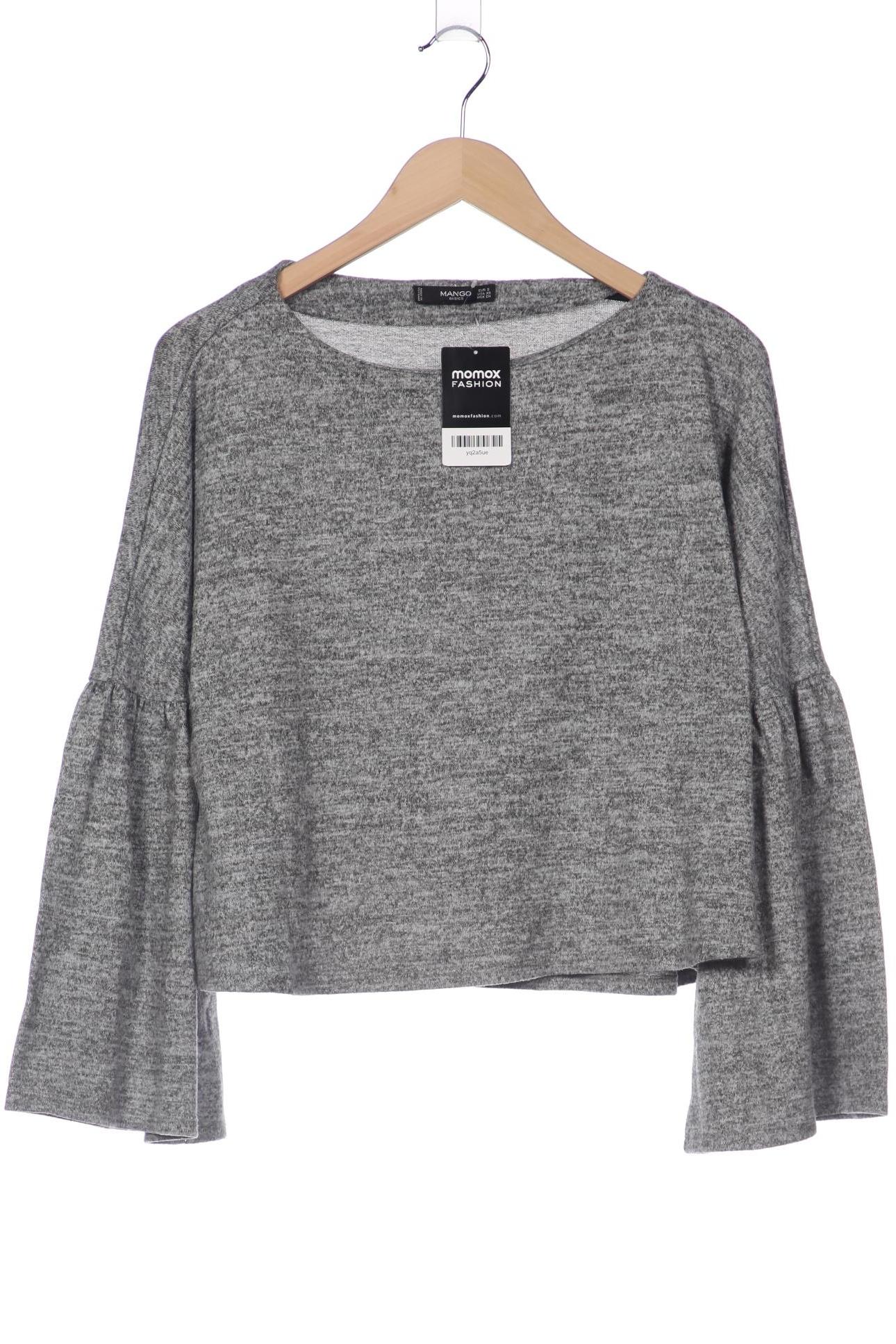 

Mango Damen Pullover, grau, Gr. 36
