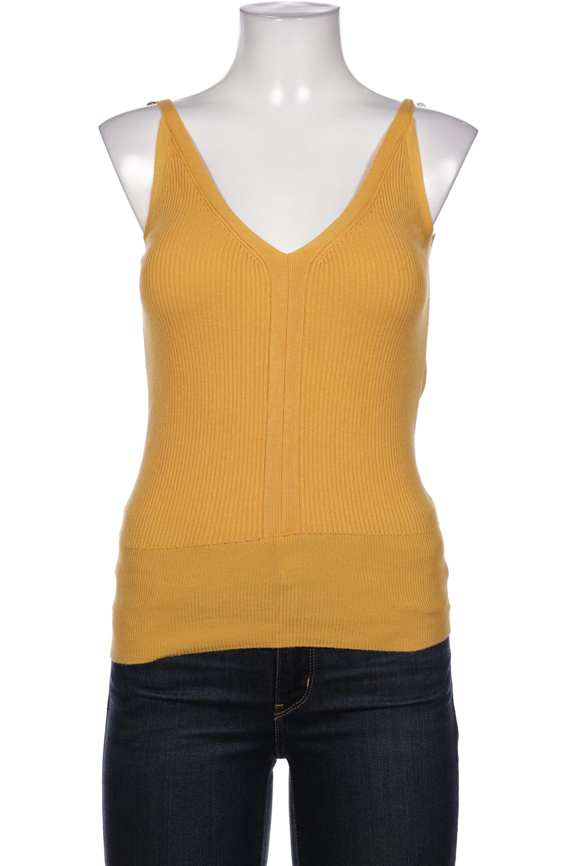 

Mango Damen Pullover, gelb, Gr. 38
