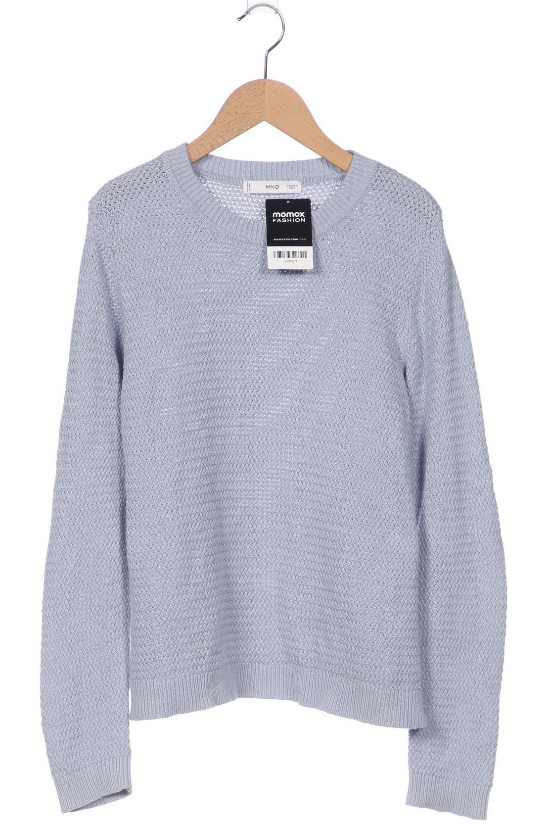 

Mango Damen Pullover, hellblau, Gr. 38