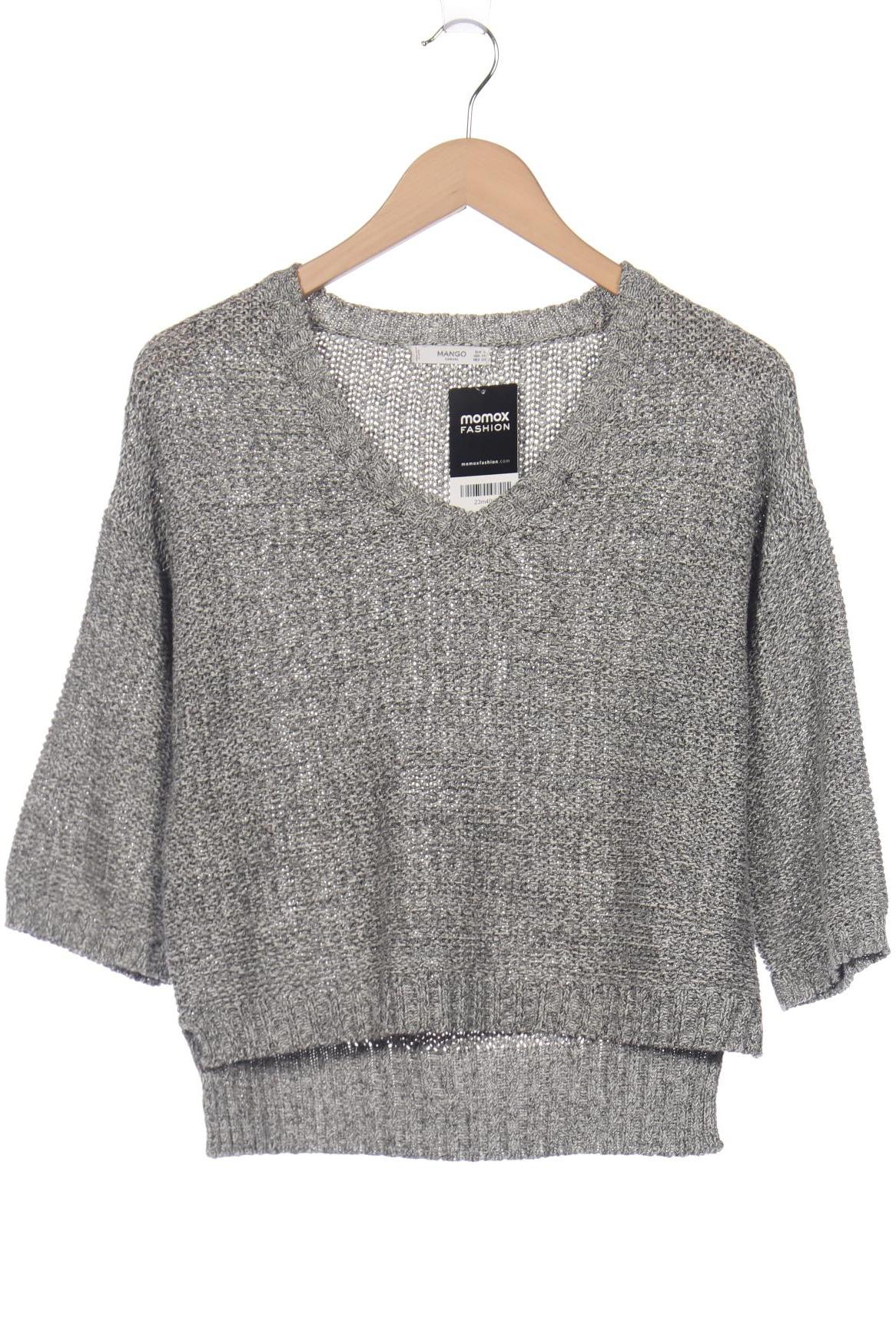 

Mango Damen Pullover, grau, Gr. 36