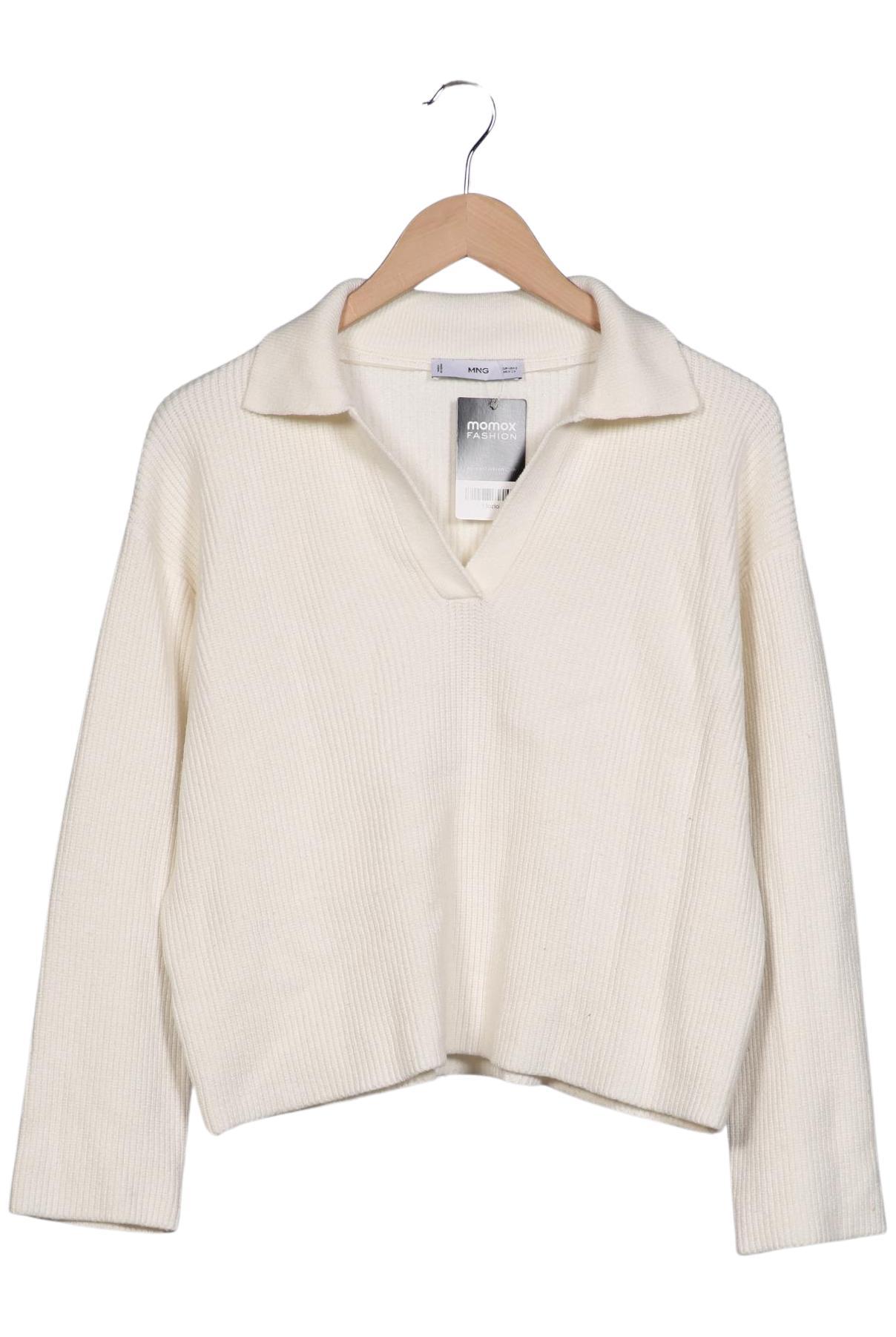 

Mango Damen Pullover, cremeweiß, Gr. 36
