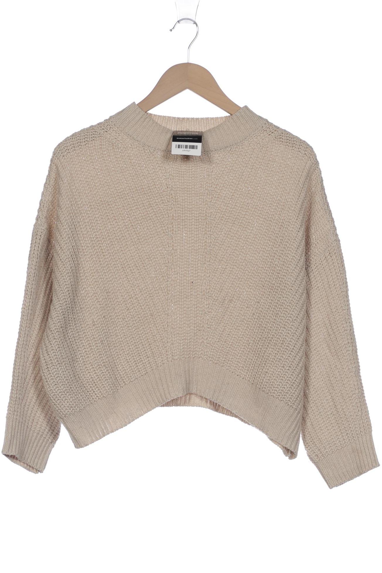 

Mango Damen Pullover, beige, Gr. 36