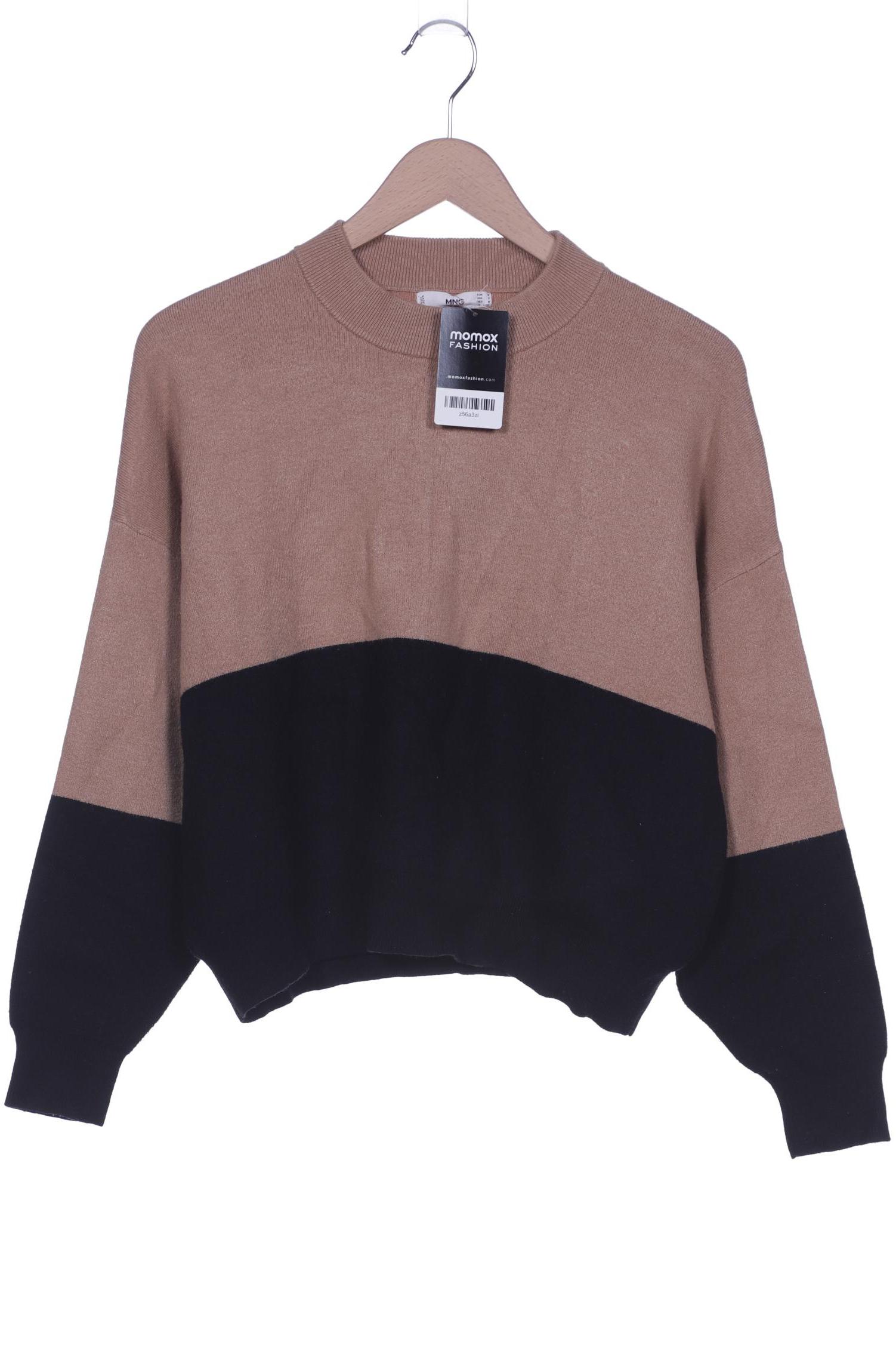 

Mango Damen Pullover, beige, Gr. 38
