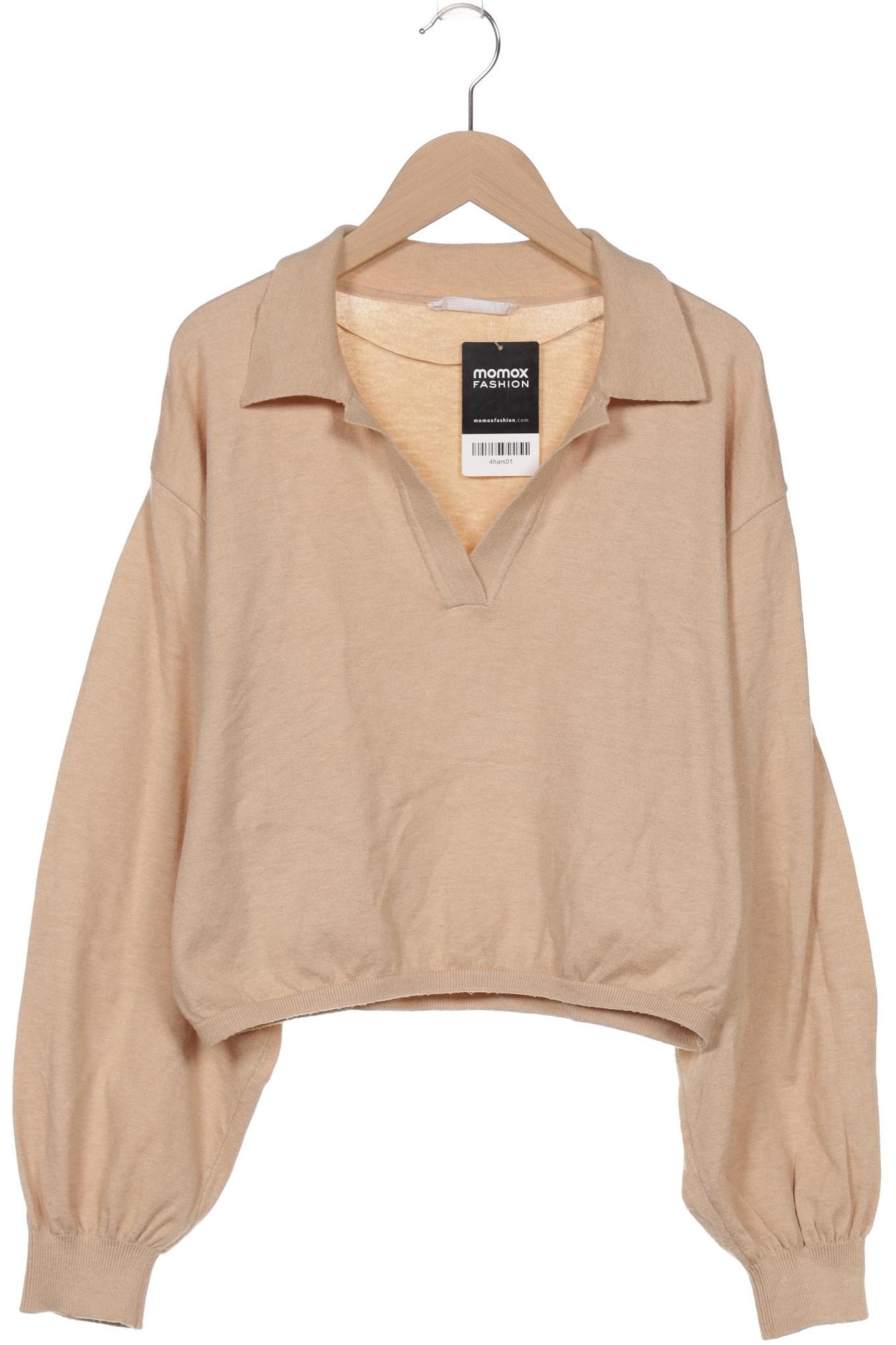 

Mango Damen Pullover, beige, Gr. 38