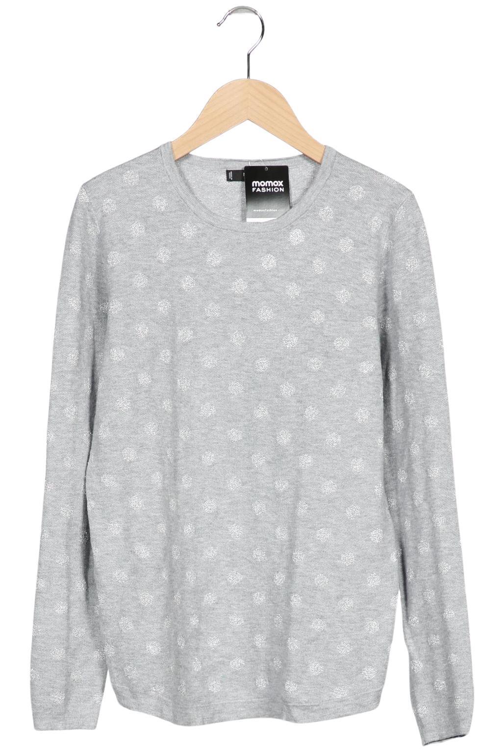 

Mango Damen Pullover, grau, Gr. 38