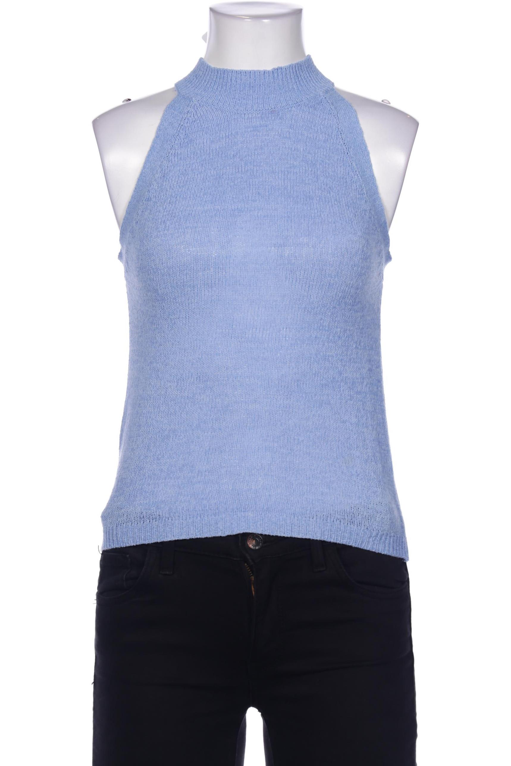 

Mango Damen Pullover, blau, Gr. 36