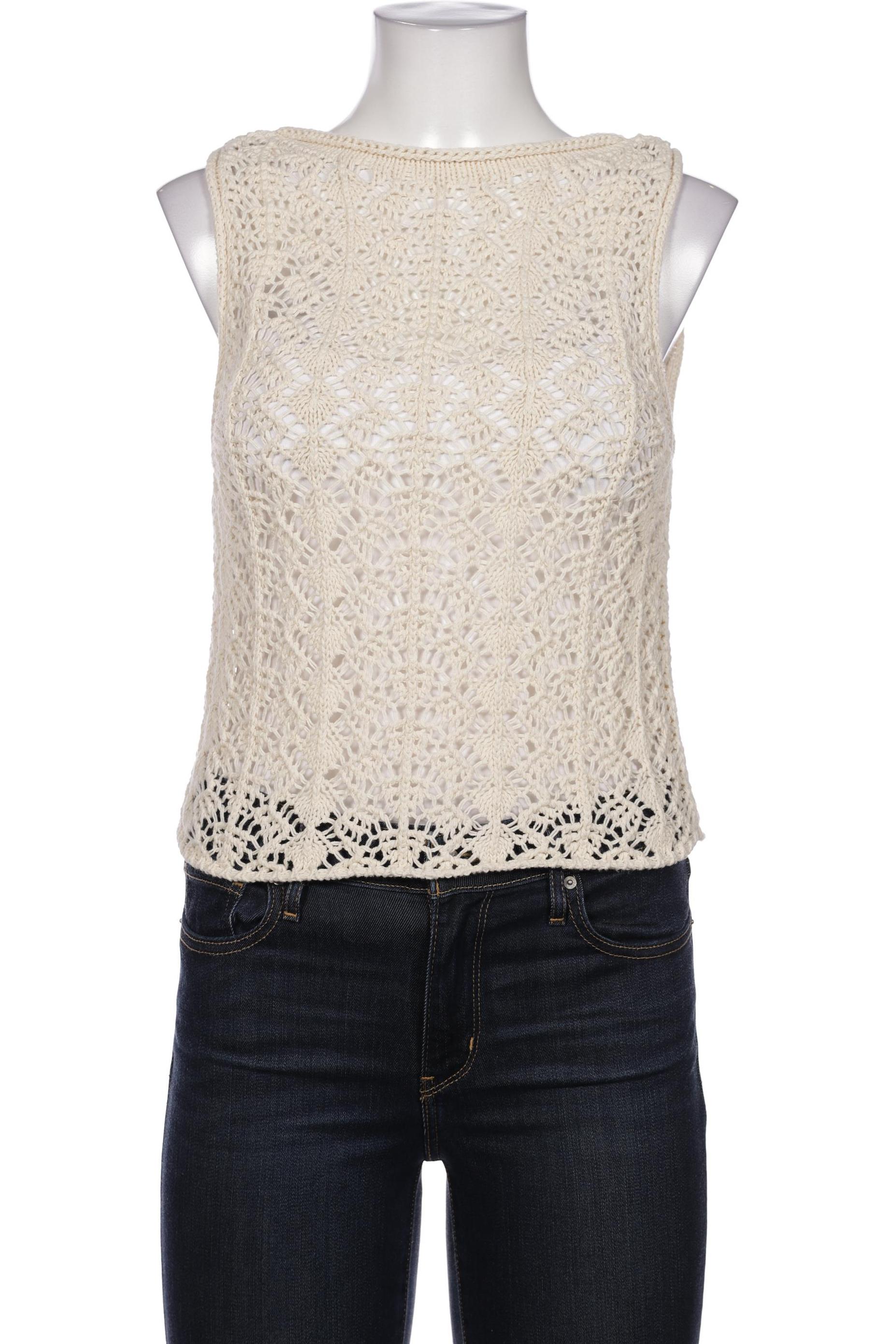 

Mango Damen Pullover, beige, Gr. 36