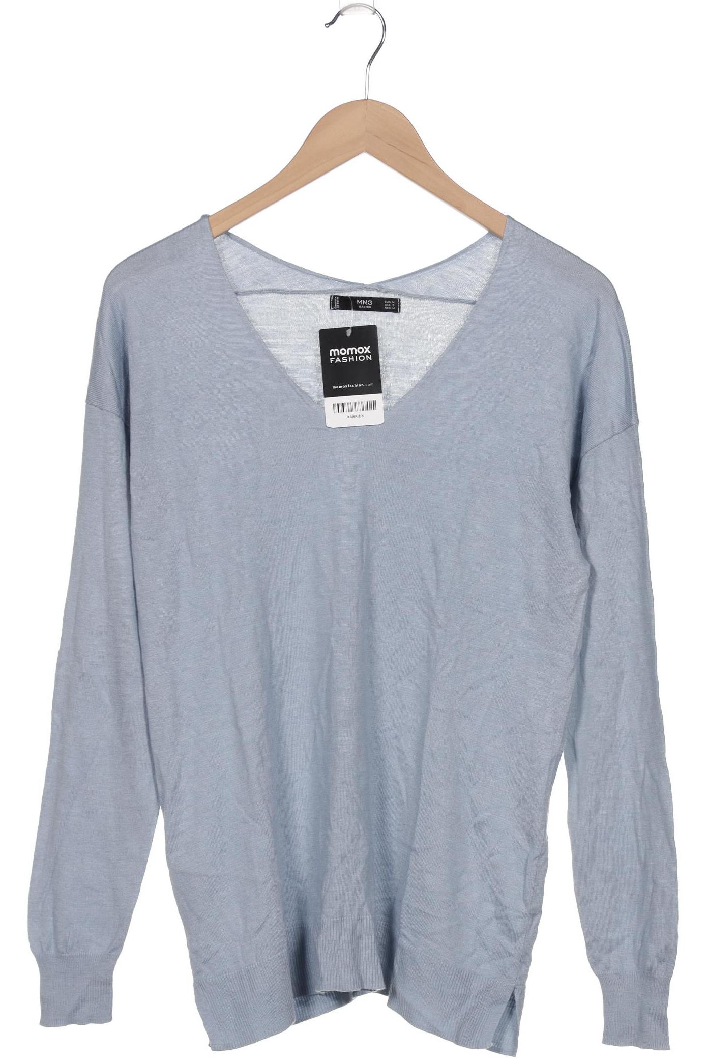 

Mango Damen Pullover, hellblau, Gr. 38